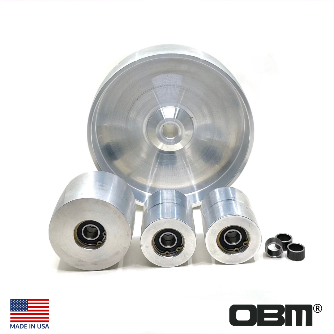 Belt Grinder wheel set for 2x72" knife making grinder