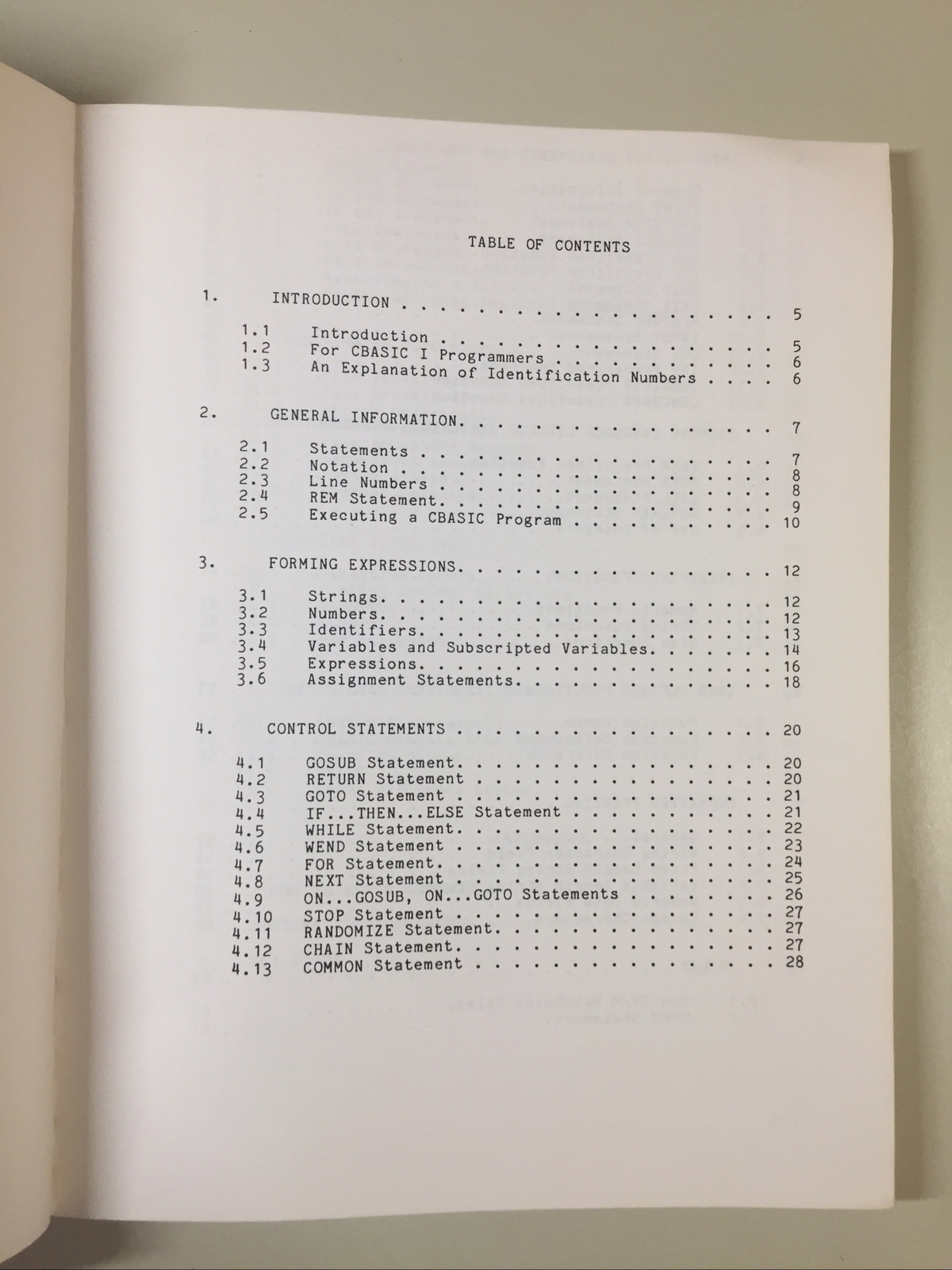 Vintage 1980 Compiler Systems CBASIC A Reference Manual Version 2