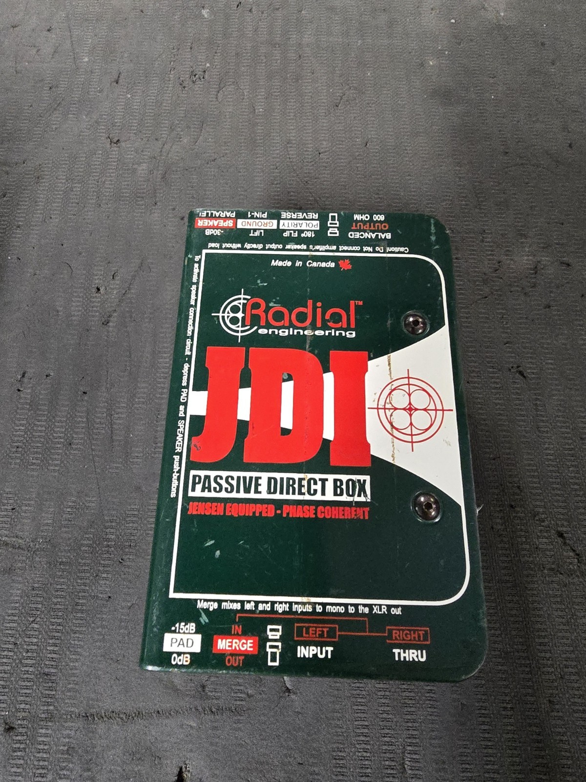 Radial JDI Passive Direct Box