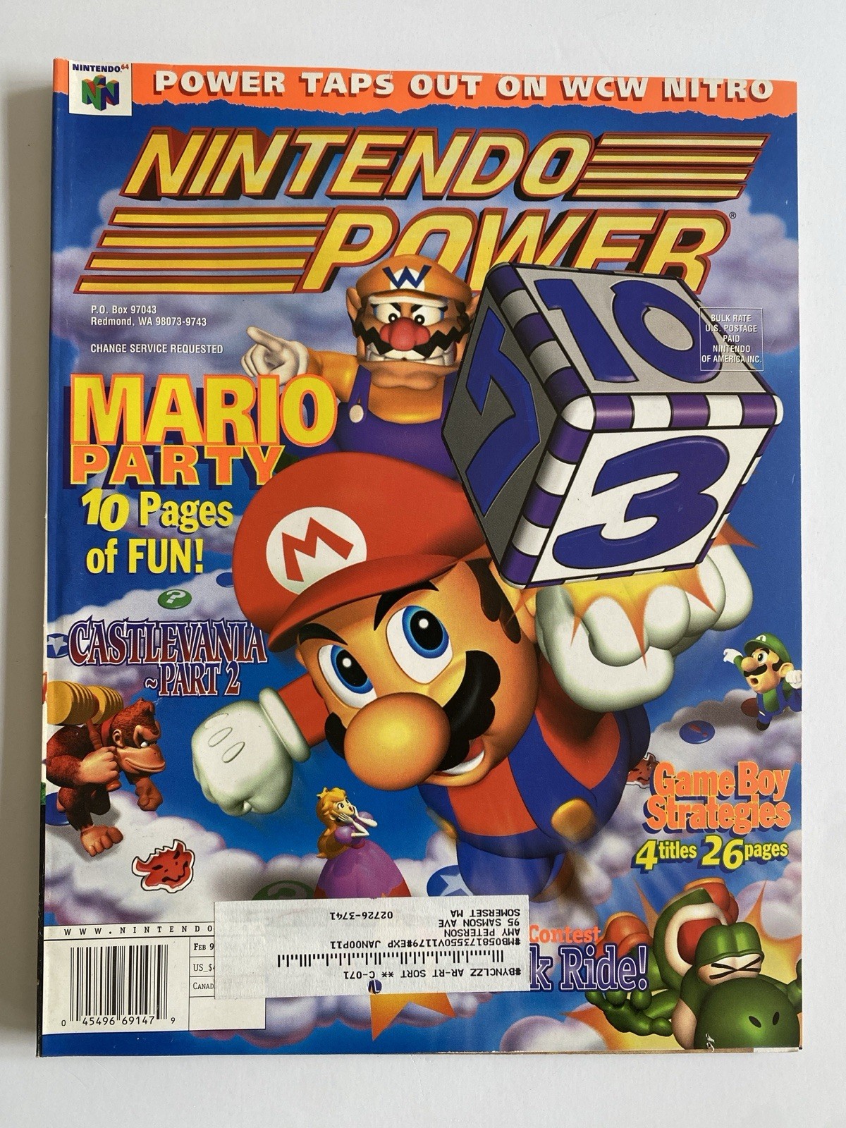 Nintendo Power Vol 117 Mario Party W/ Poster