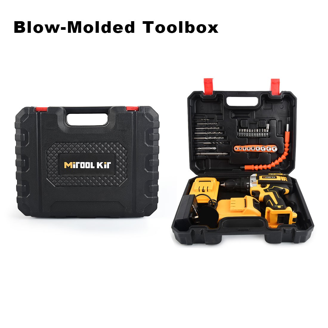2026 Cordless Drill Kit with Screwdriver Bits, Rechargeable Electric Drill Set