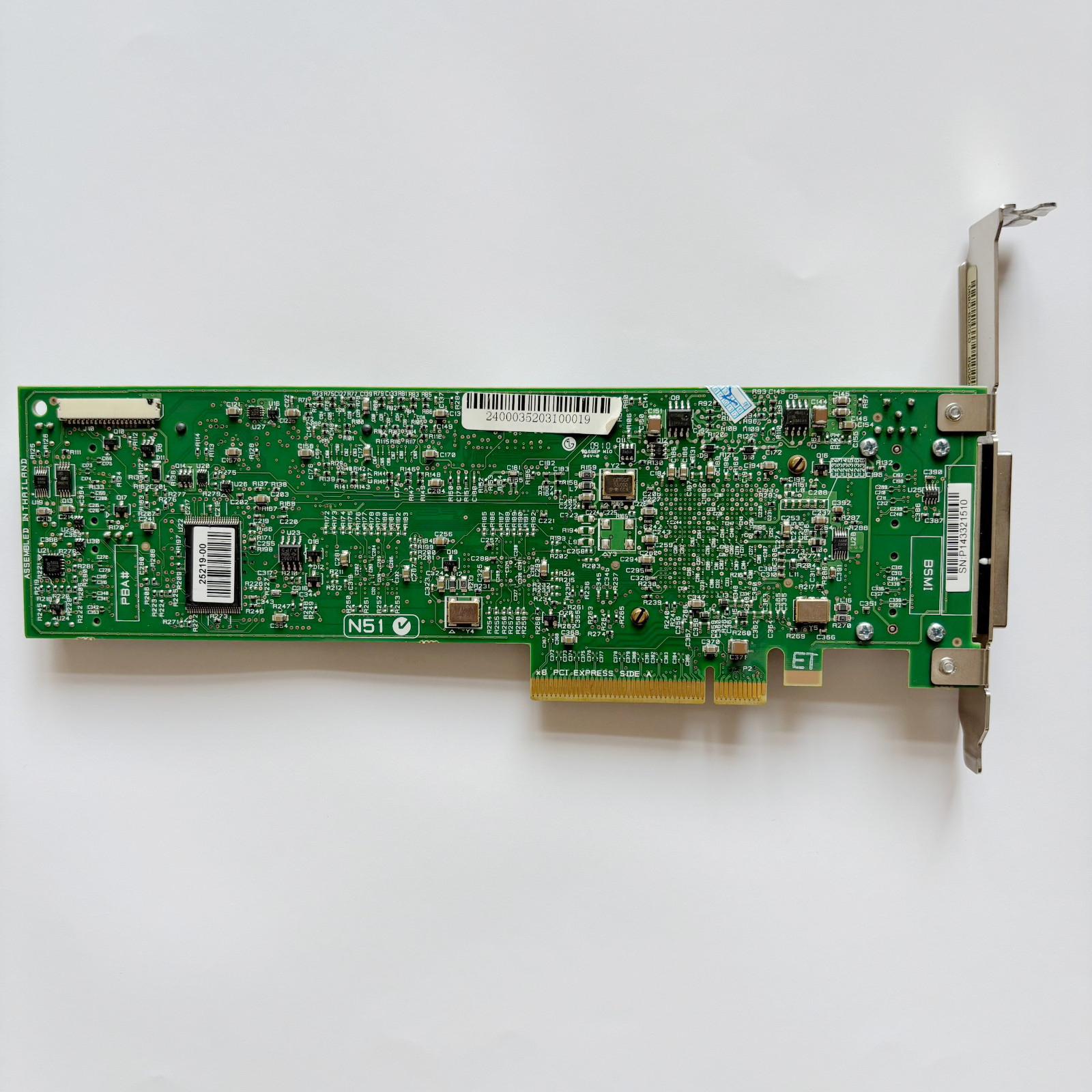LSI MR SAS 8888ELP with 512M Cache SAS/SATAII Array Card Full Height Block