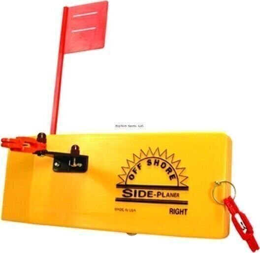 Off Shore OR12R Right Side Planer W/Flag & 1 OR19 Release,1Clip & Ins. Yellow 99