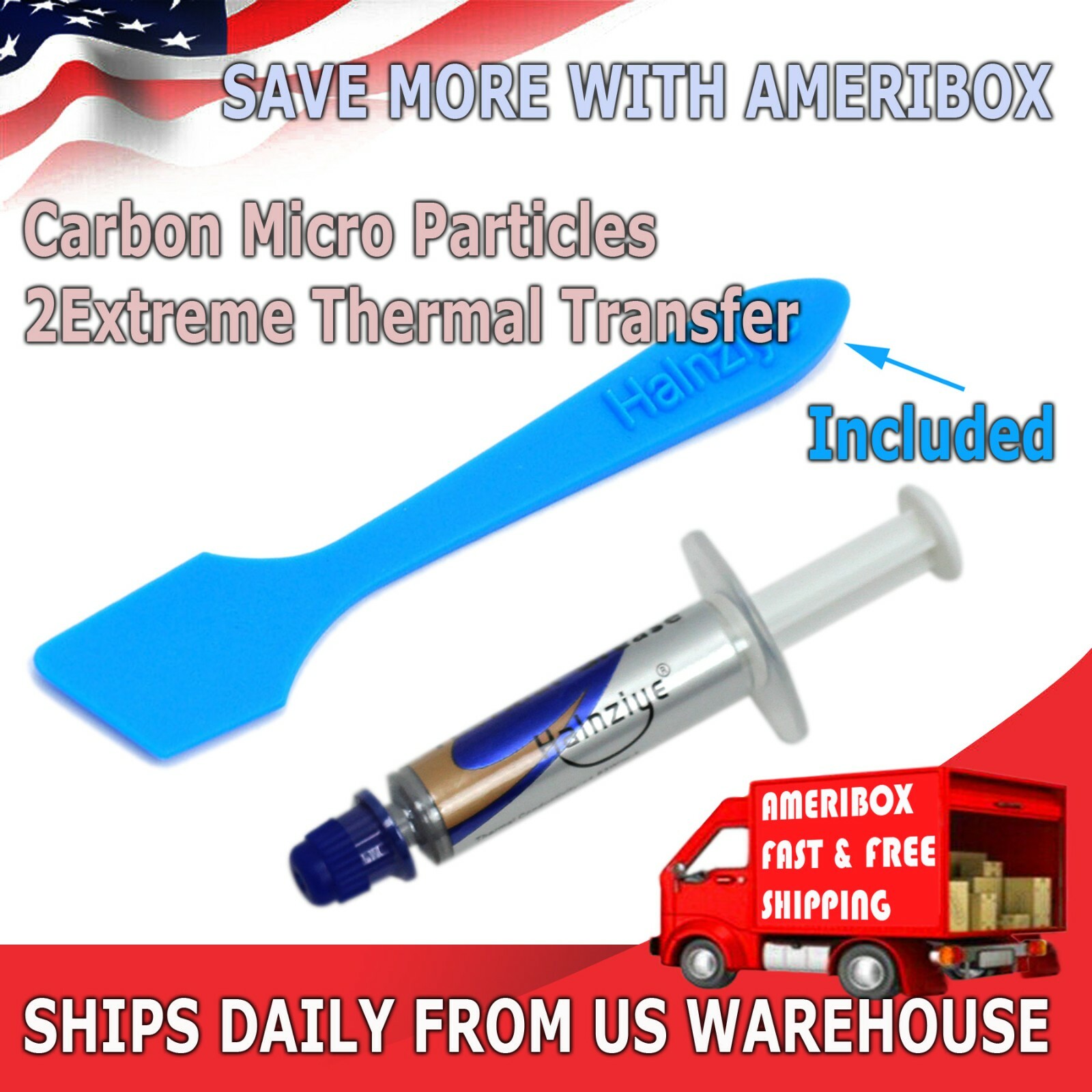 High Performance Silver Thermal Grease CPU Heatsink Compound Paste Syringe