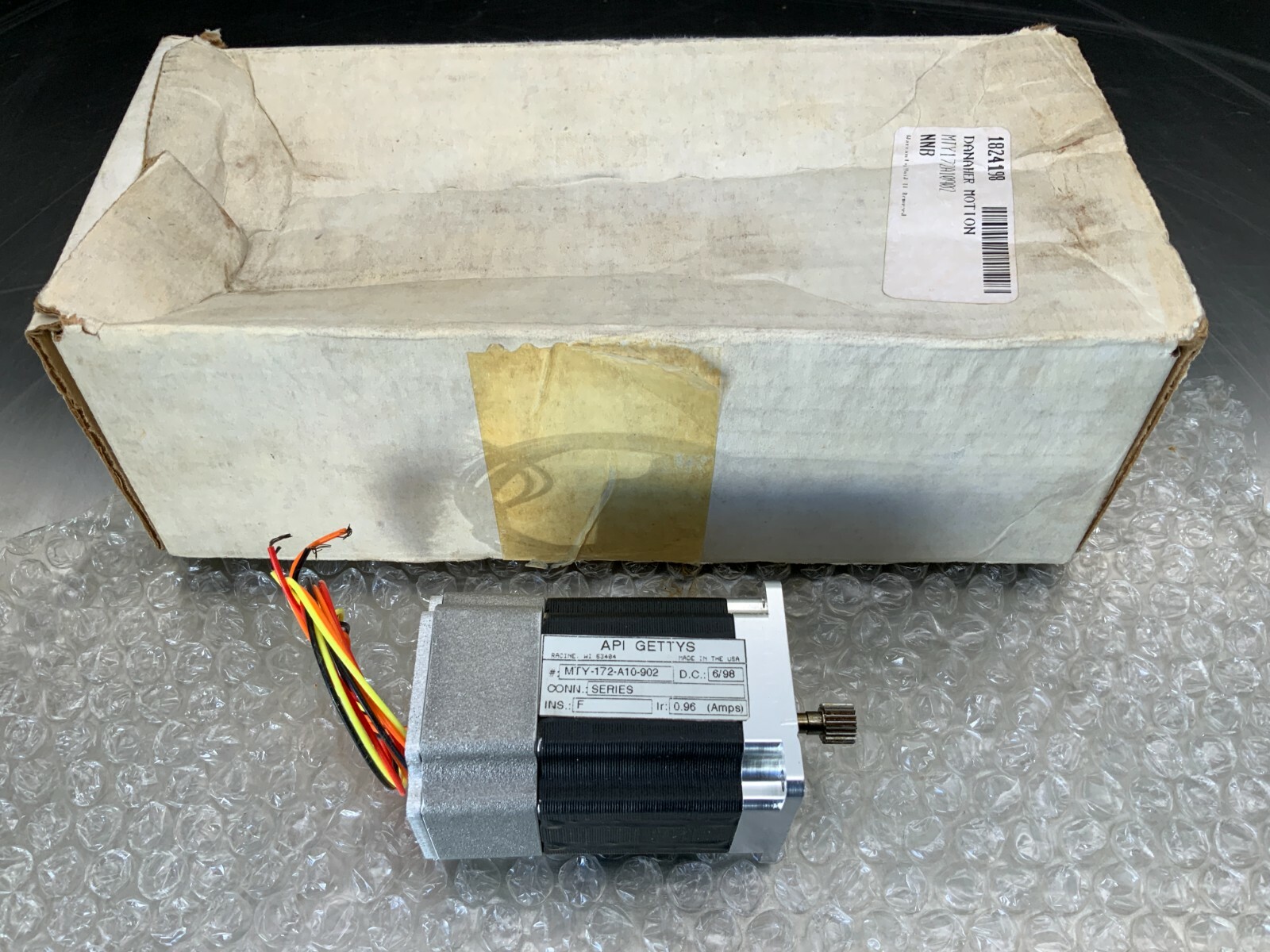 API Gettys MTY-172-A10-902 Stepper Motor