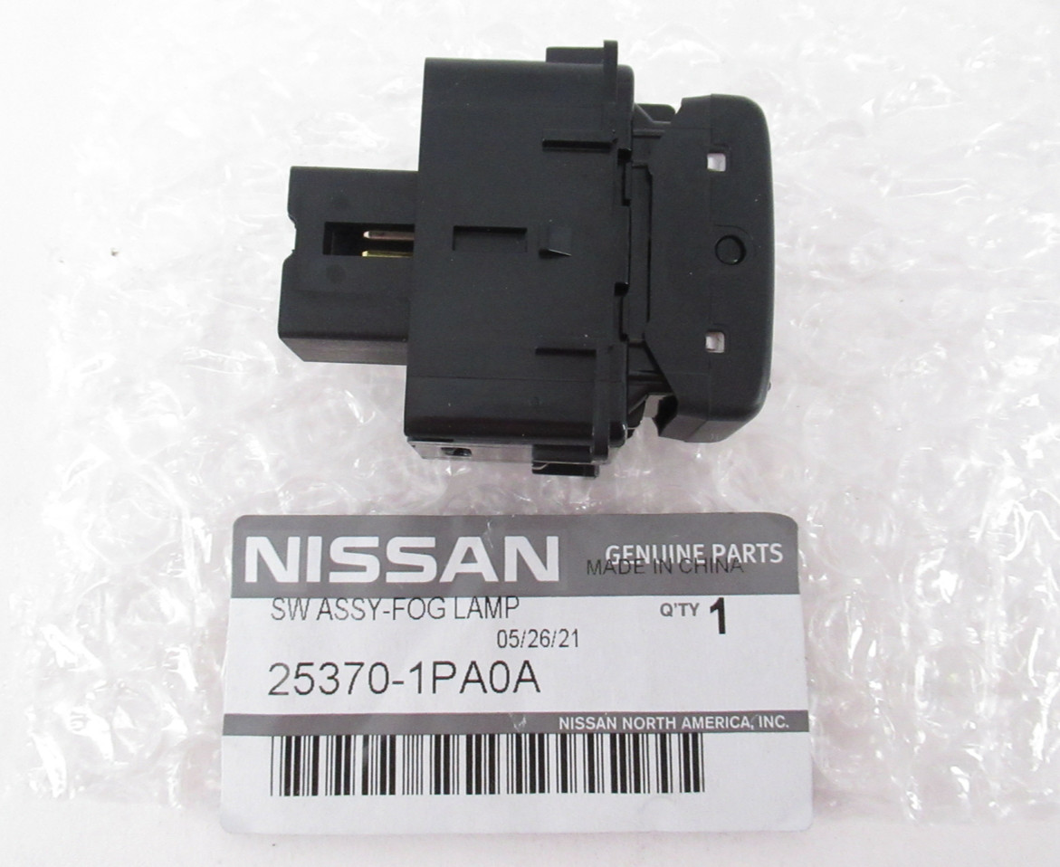 Genuine OEM Nissan 25370-1PA0A Fog Lamp Switch 2017-21 Titan 2012-20 NV Series
