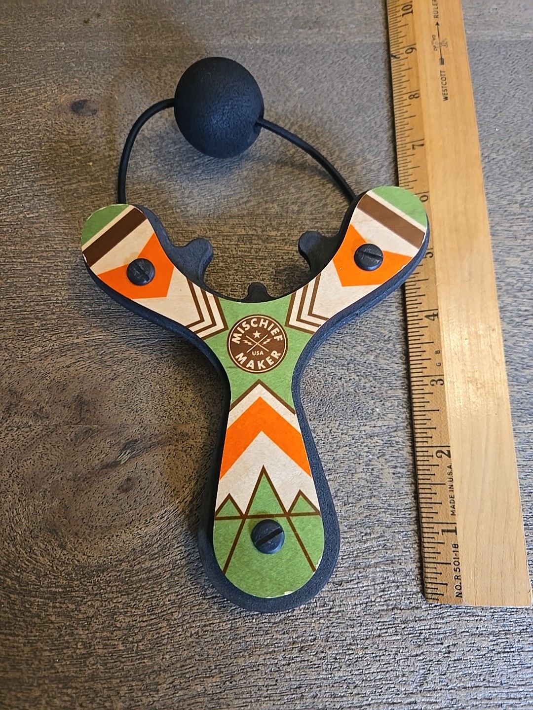 Mischief Maker Wooden Slingshot Classic Series Real Wood Slin Sling Shot See All