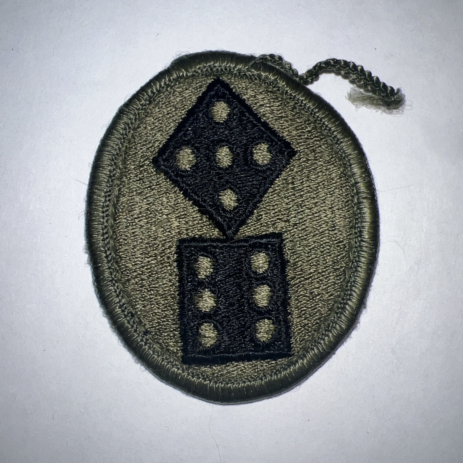 US ARMY WWII XI 9th CORPS Olive/Drab Patch