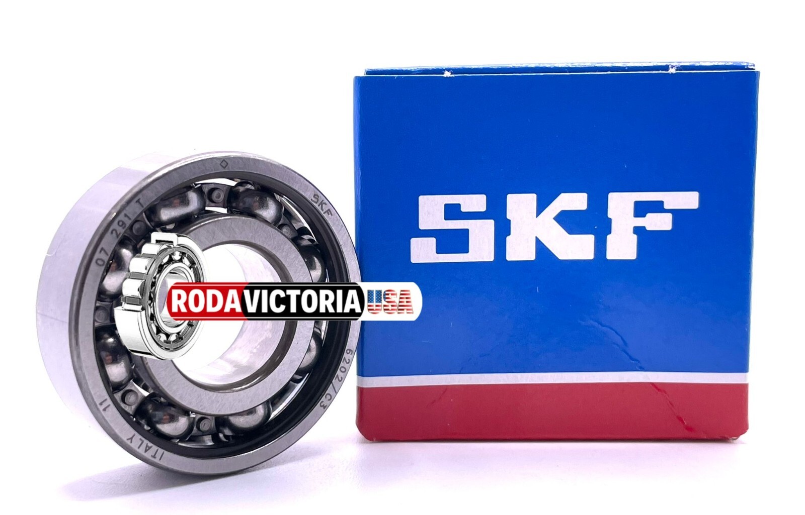 SKF 6202 C3 DEEP GROOVE BALL BEARING, OPEN, NO SEALS 15x35x11mm