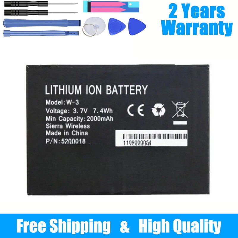 New for Wireless router battery W-3 Netgear AirCard 760S, 762S, 763S, 785S