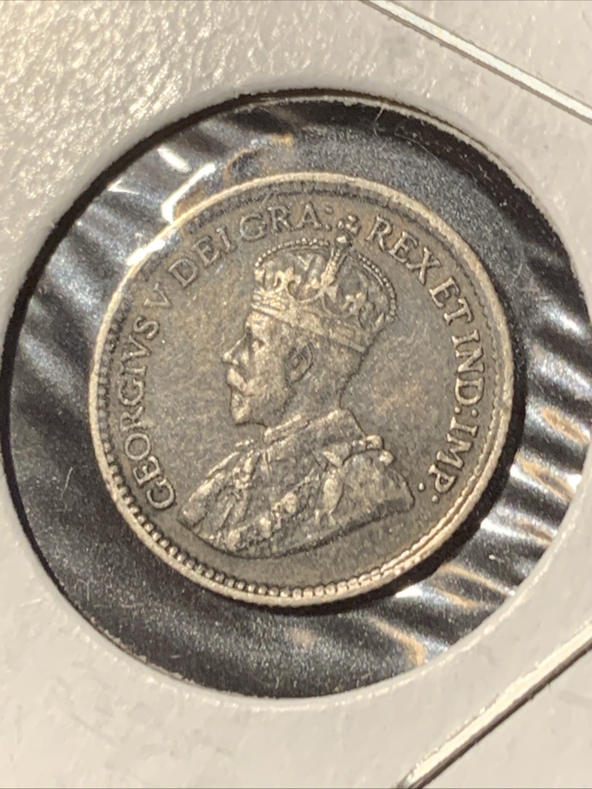 1919 Canada 5 Cent ~ SILVER HIGHER GRADE ~