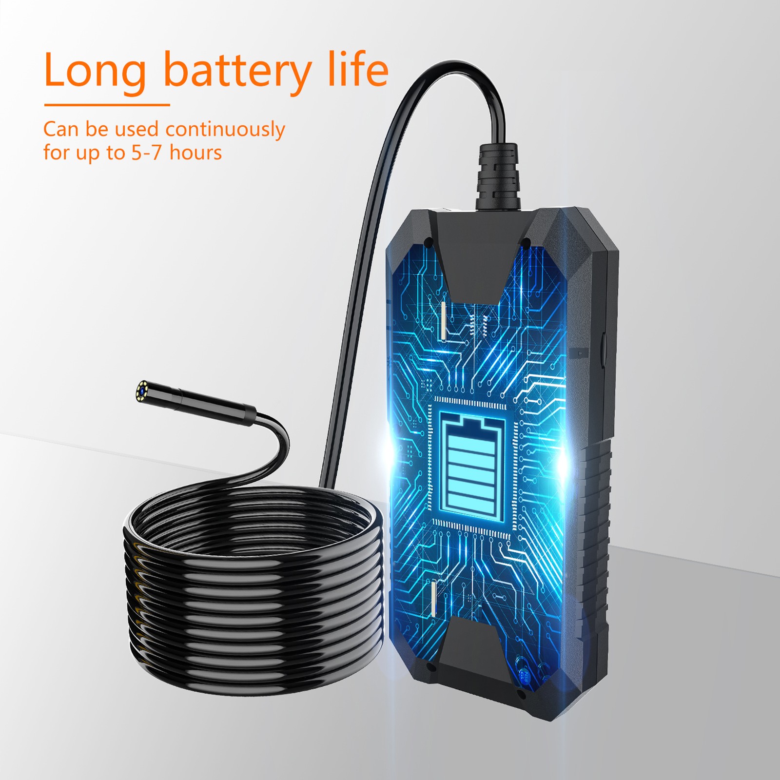 Industrial Endoscope 1080P HD Borescope Tools With 4.5 IPS Screen And 8 NGEN