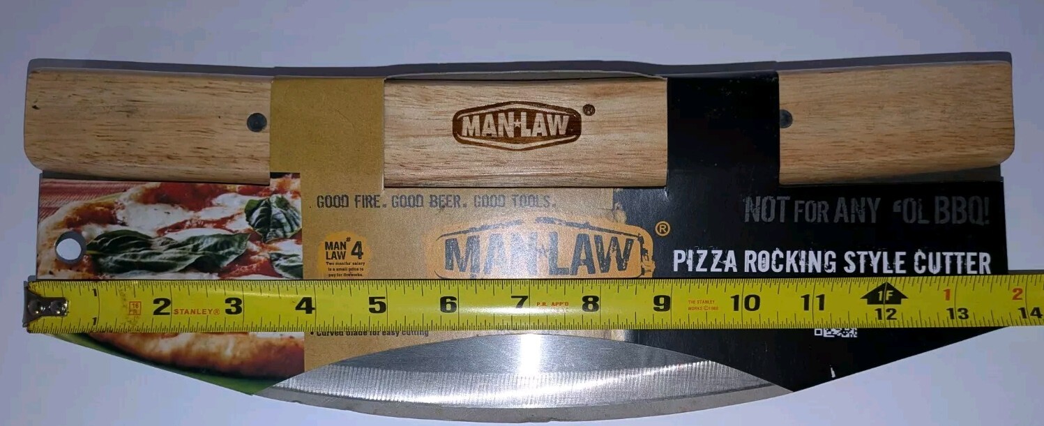 Man Law Pizza Cutter