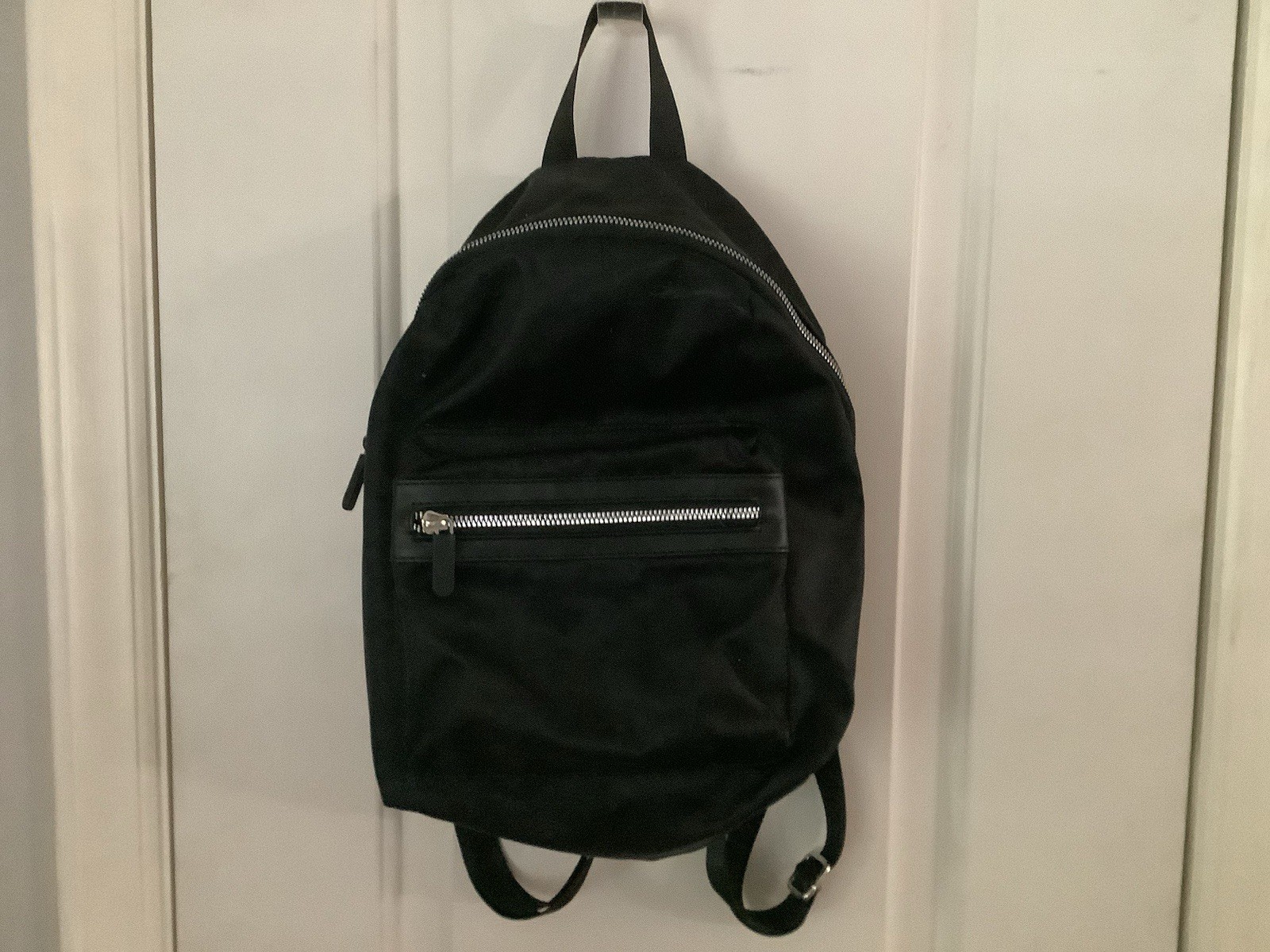 MarcNewYork Backpack Black Nylon Small Appx 13 X 11 NEW