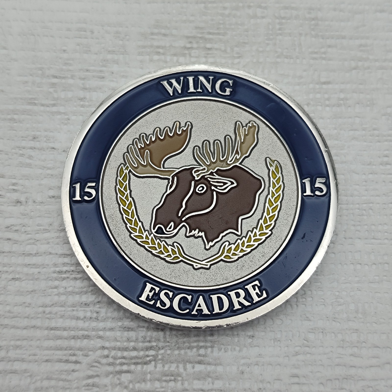 RCAF 15 Wing Escadre Challenge Coin