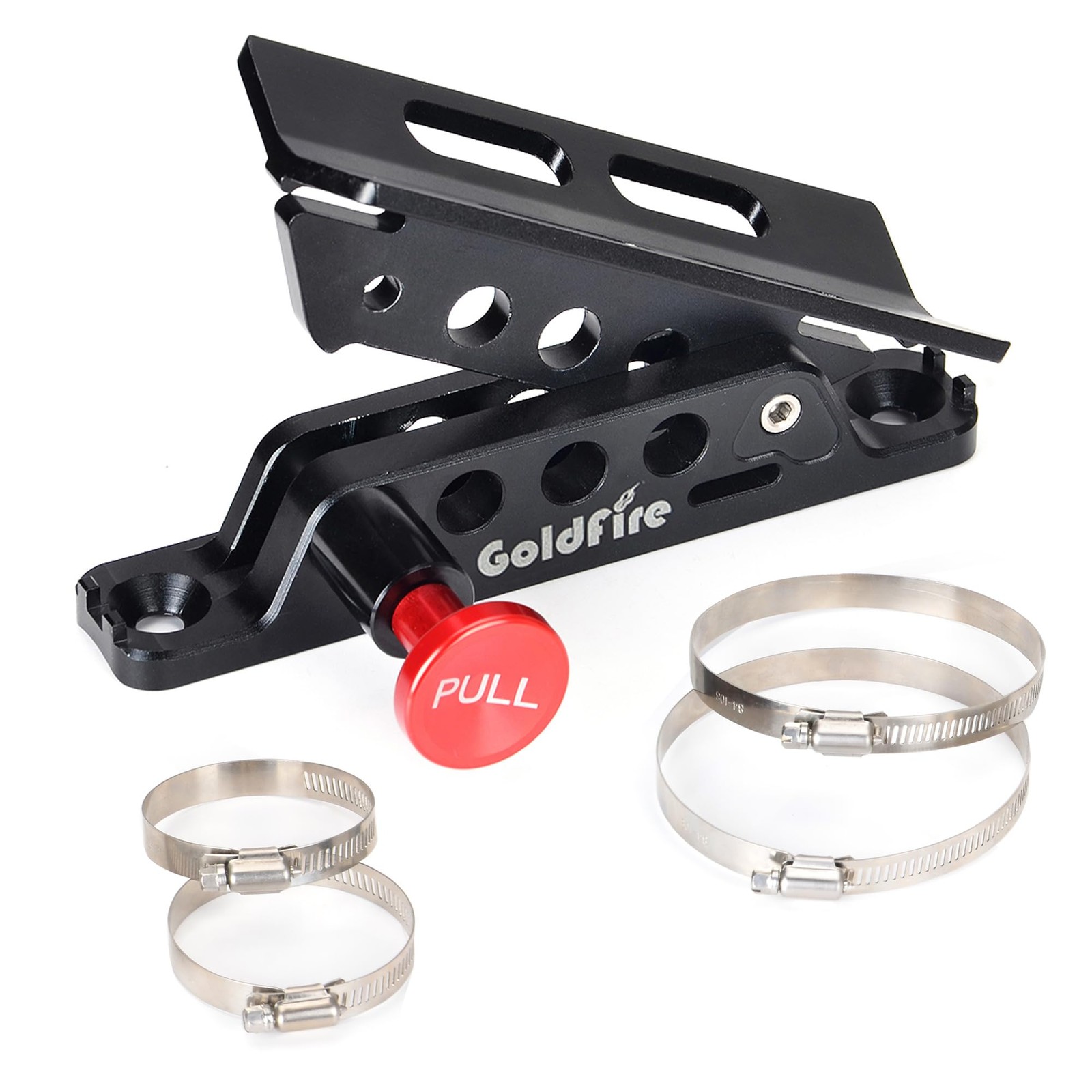 Adjustable Fire Extinguisher Mount Holder Quick Release Black Aluminum UTV ATV