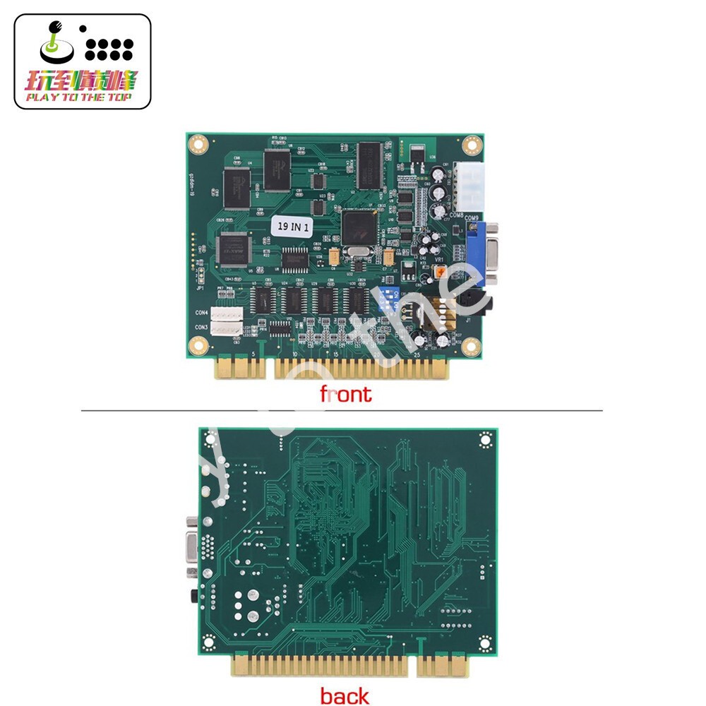 19 in 1 Horizontal Multicade Arcade Multigame Board FOR JAMMA Video Game PCB