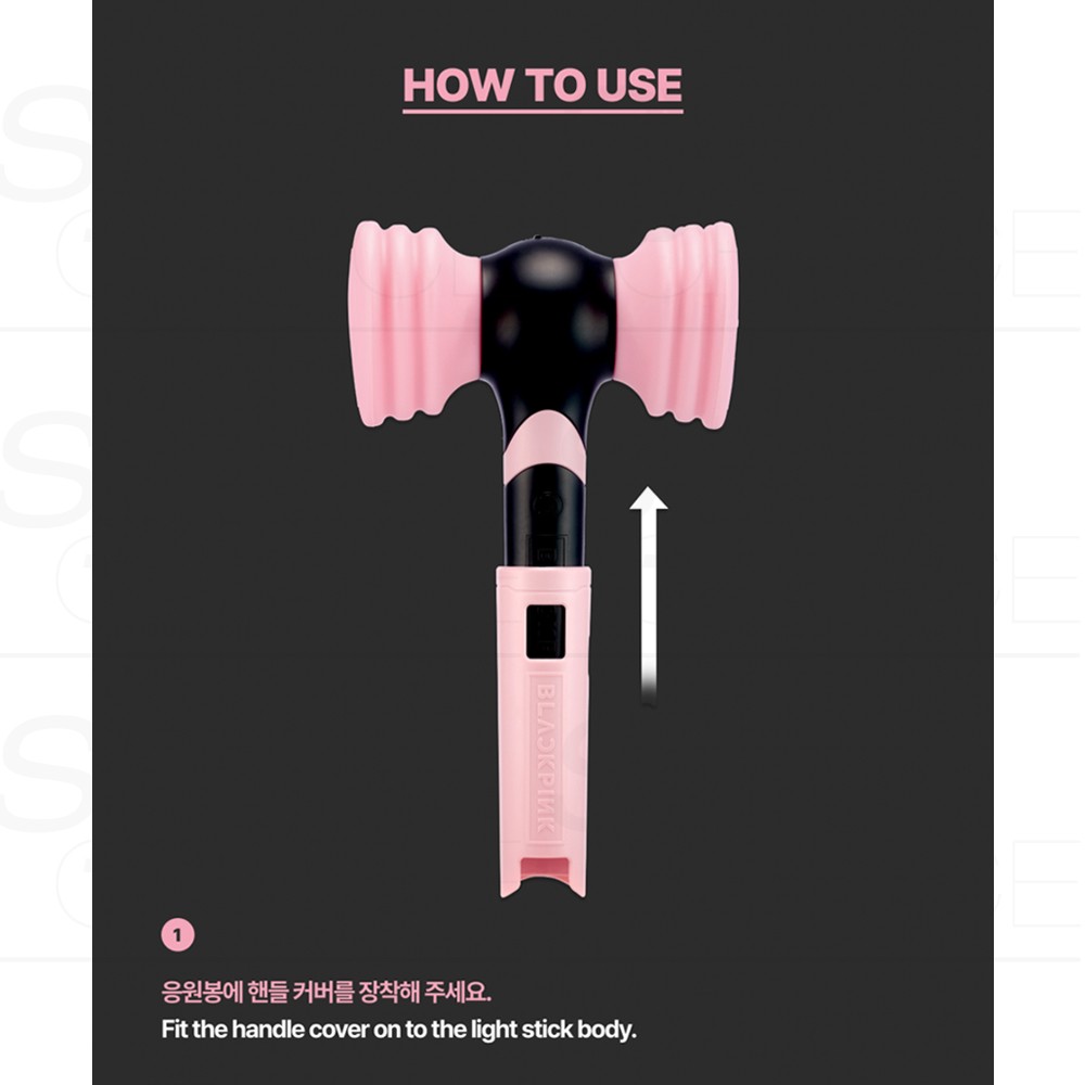 BLACKPINK Official Goods Light Stick Special Edition CUSTOM KIT + Tracking Num