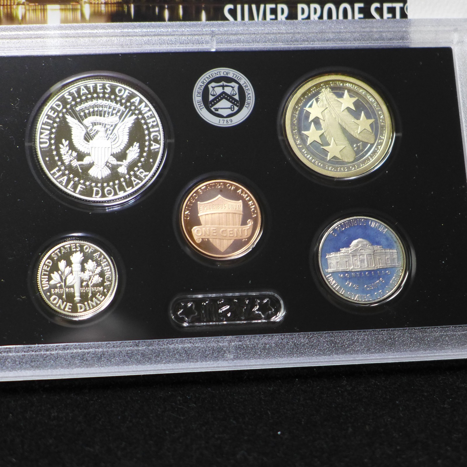 2021-S US Silver Proof Set 7 Piece
