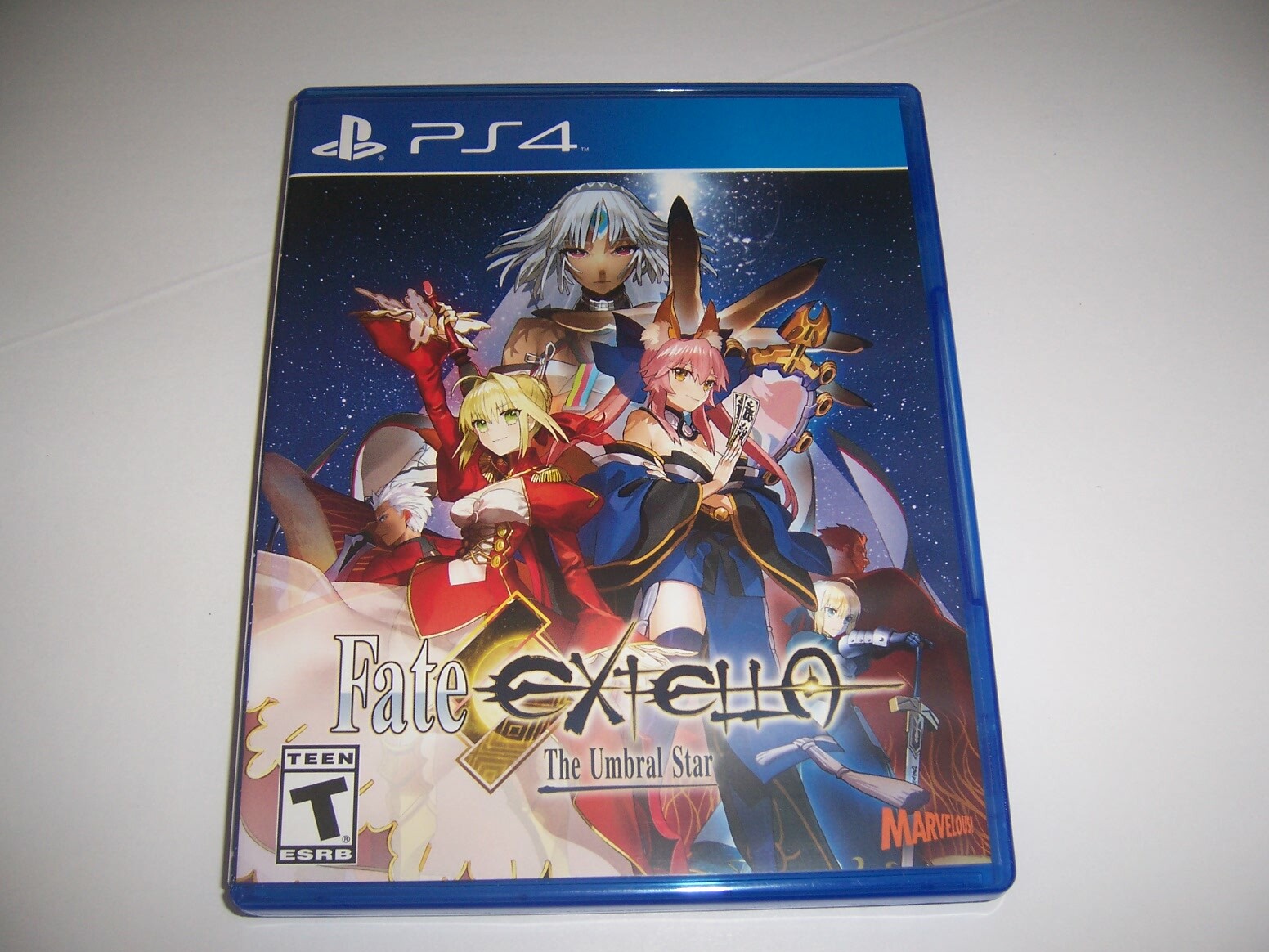 Original Box Case Replacement Sony PlayStation 4 PS4 Fate Extella Umbral Star