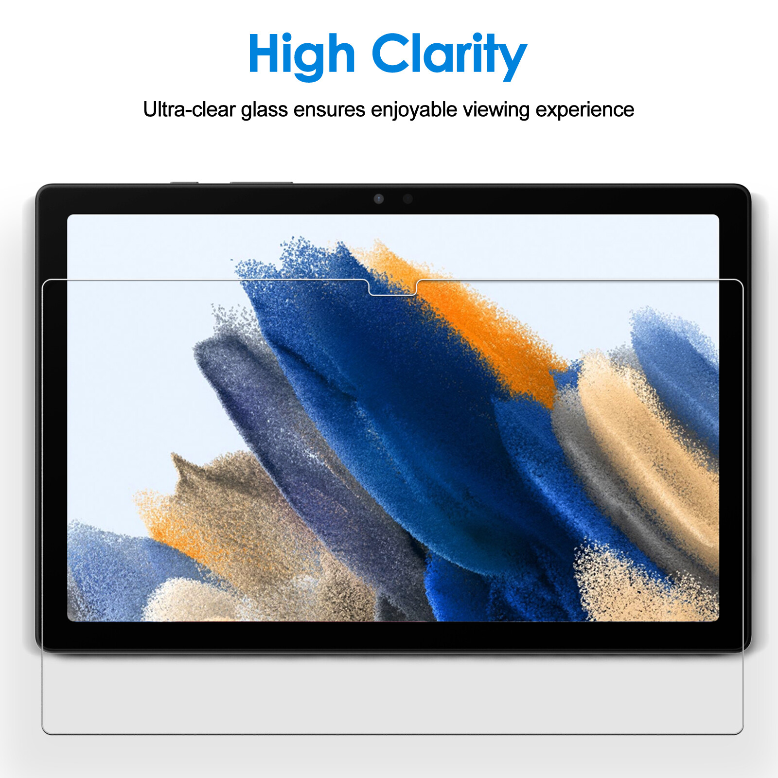 JETech Screen Protector for Samsung Galaxy Tab A8(2021model)Tempered Glass Film