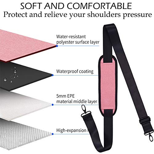 Universal Replacement Shoulder Strap for Laptop, Briefcase, Purse, Golf,