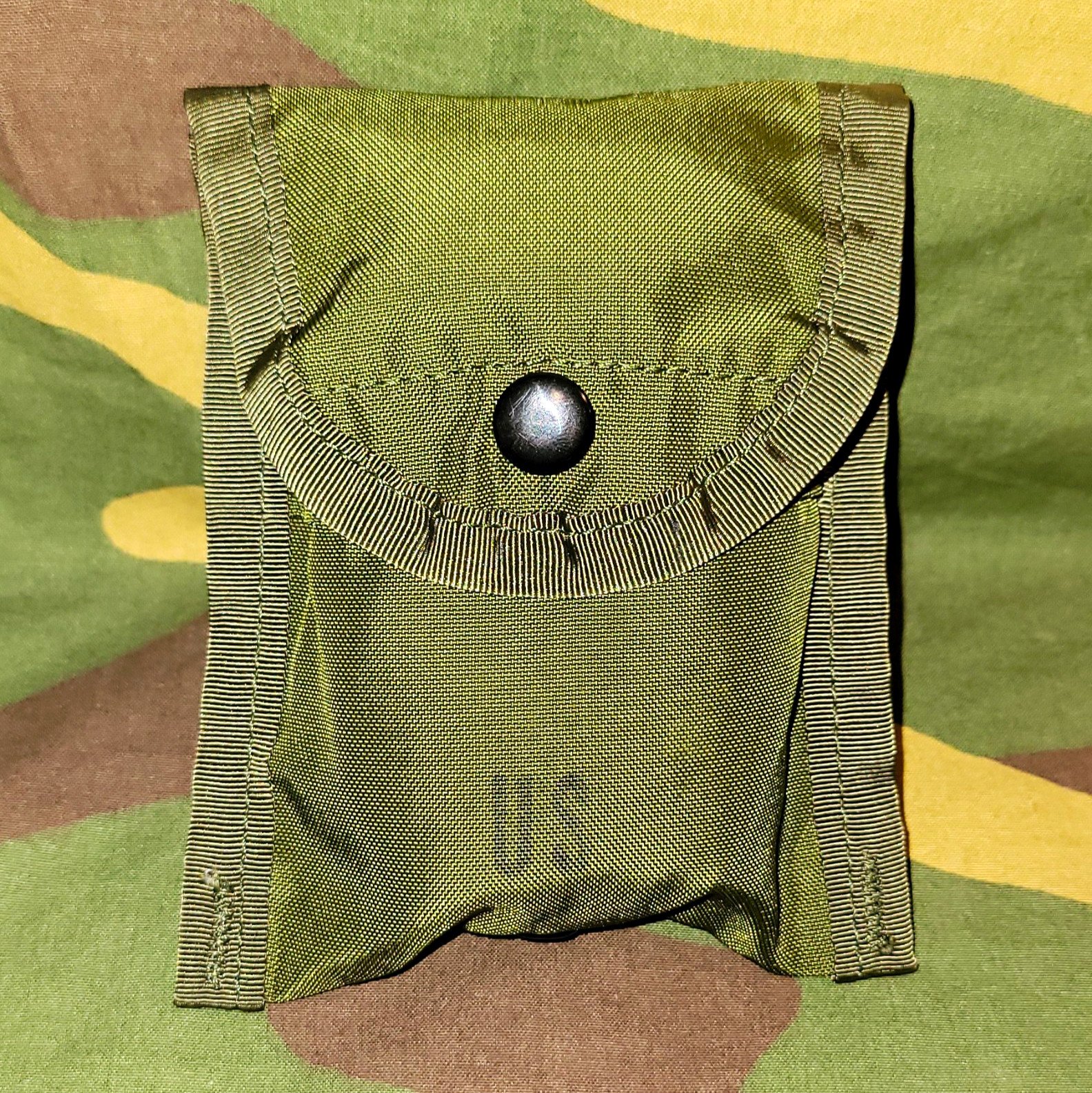 Late Vietnam War US Bandage/Compass Pouch+Bandage Pre ALICE LC1 1974 Small Snap