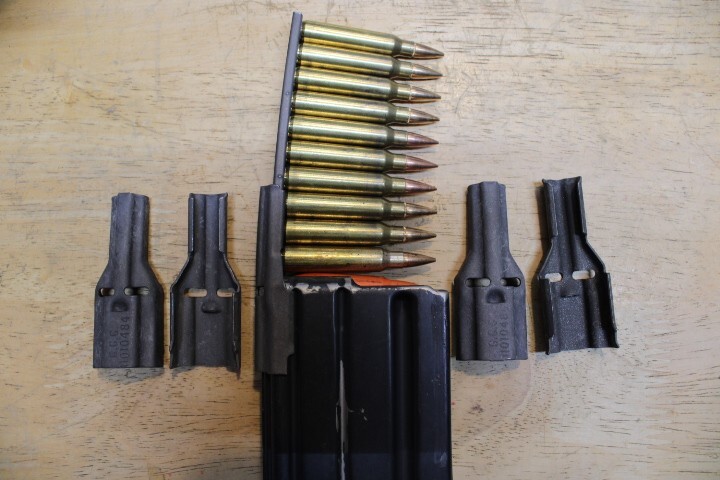 5 US Military Issue USGI Magazine Guide Spoon Stripper Clip Loader .223 5.56 5
