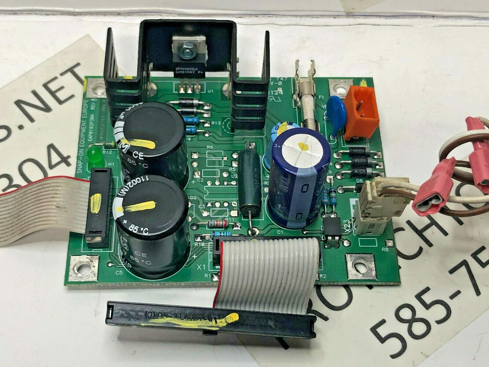 Snap on Wheel Machine EAP0192P30A PCB Assembly Power Interface Board P429