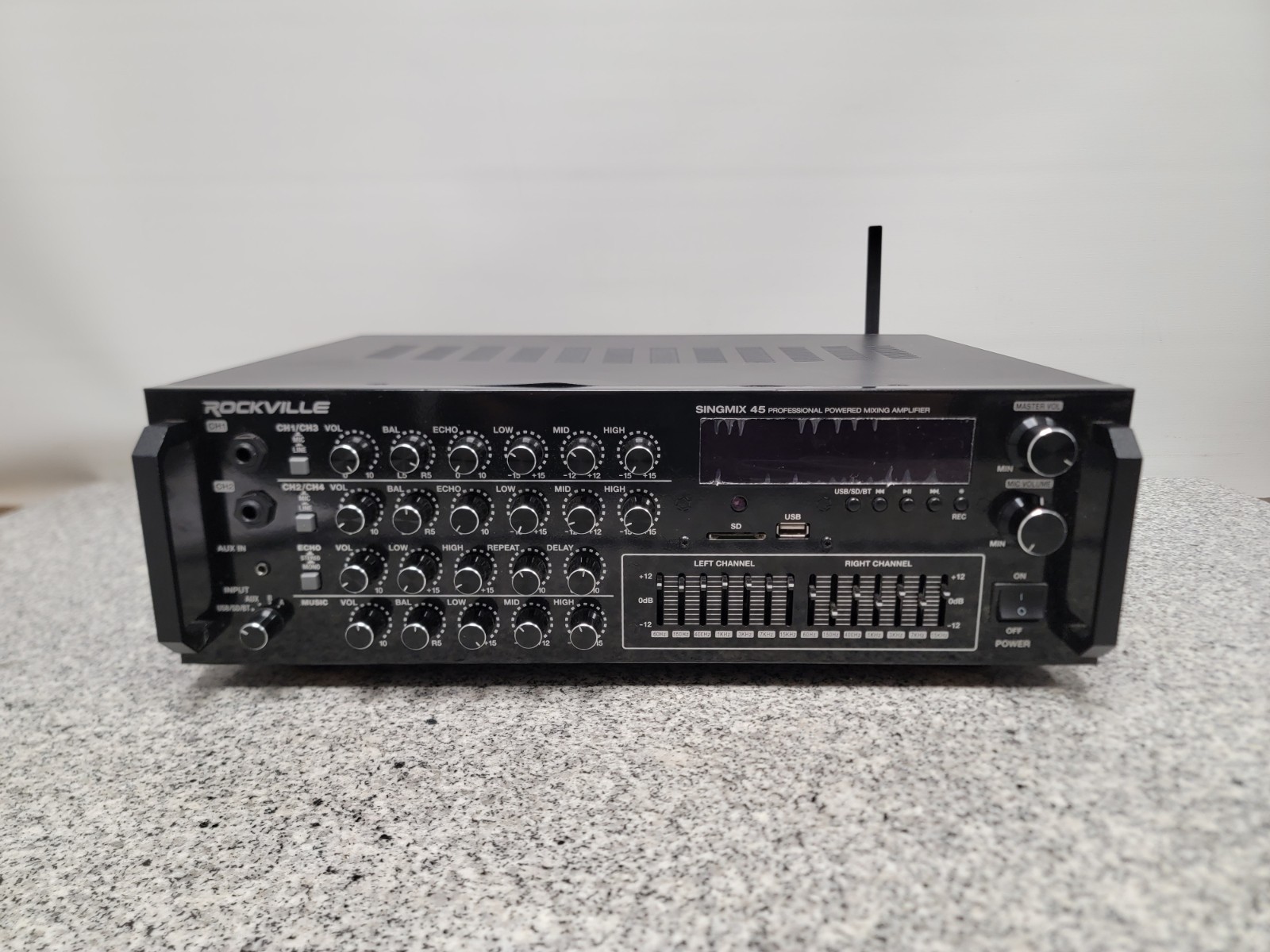 Rockville SingMix 45, Powered Mixer Amplifier