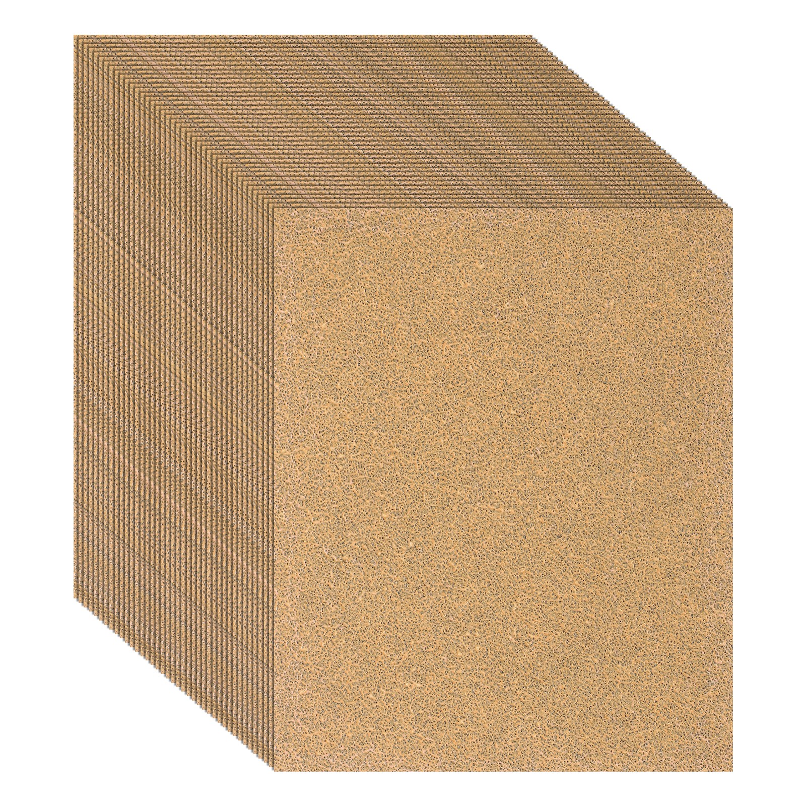 40 Pack 4.5" x 5.5" Sandpaper, 40 Grit Sand Papers for Wood Furniture Floor
