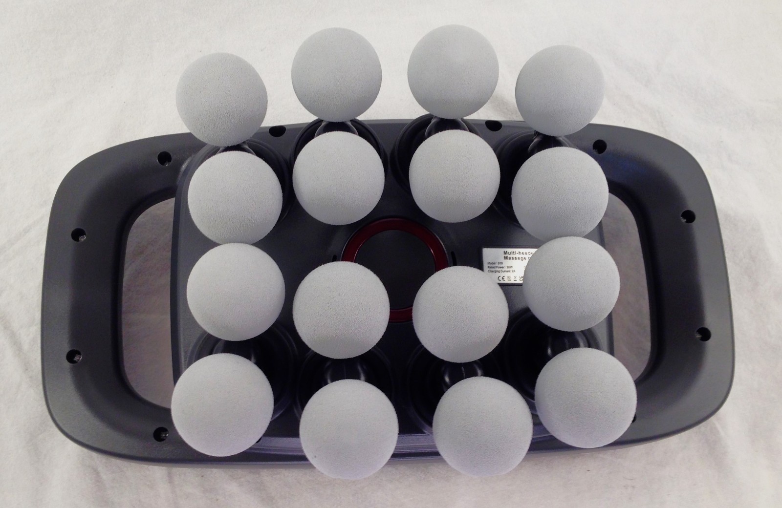 16-Head Massage Gun Set Deep Tissue Percussion Massager 3 Modes & 30 Intensity