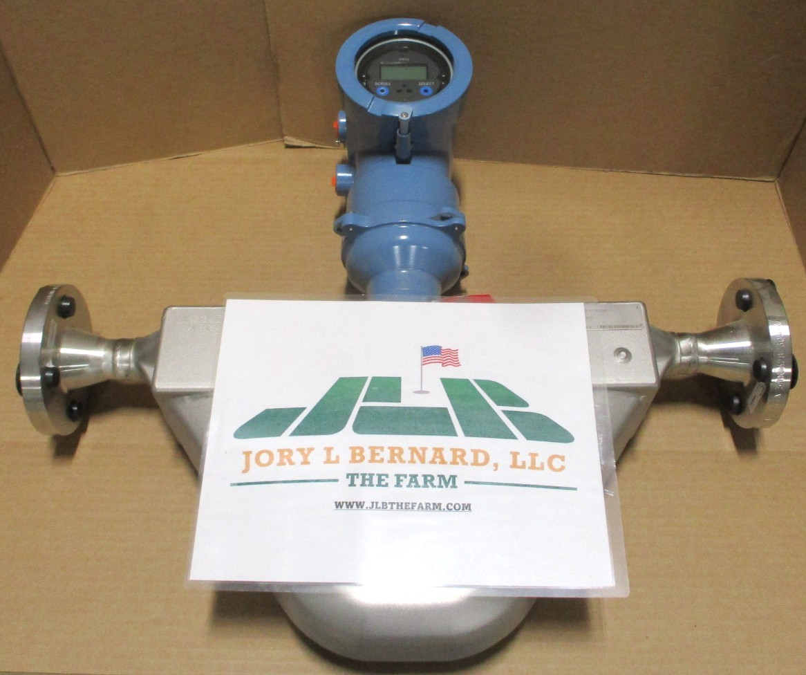 MICRO MOTION , F100S129CCA2EZZZX, 1" 300 RF FLOW METER, 1" SENSOR, NOS