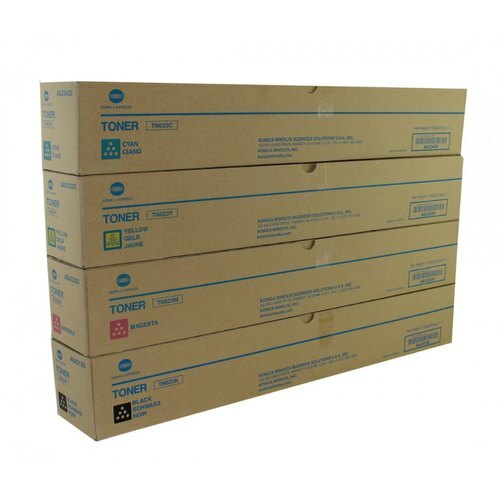 Konica Minolta TN324 CYMK Toner Cartridge Set Bizhub C258 C308 C368
