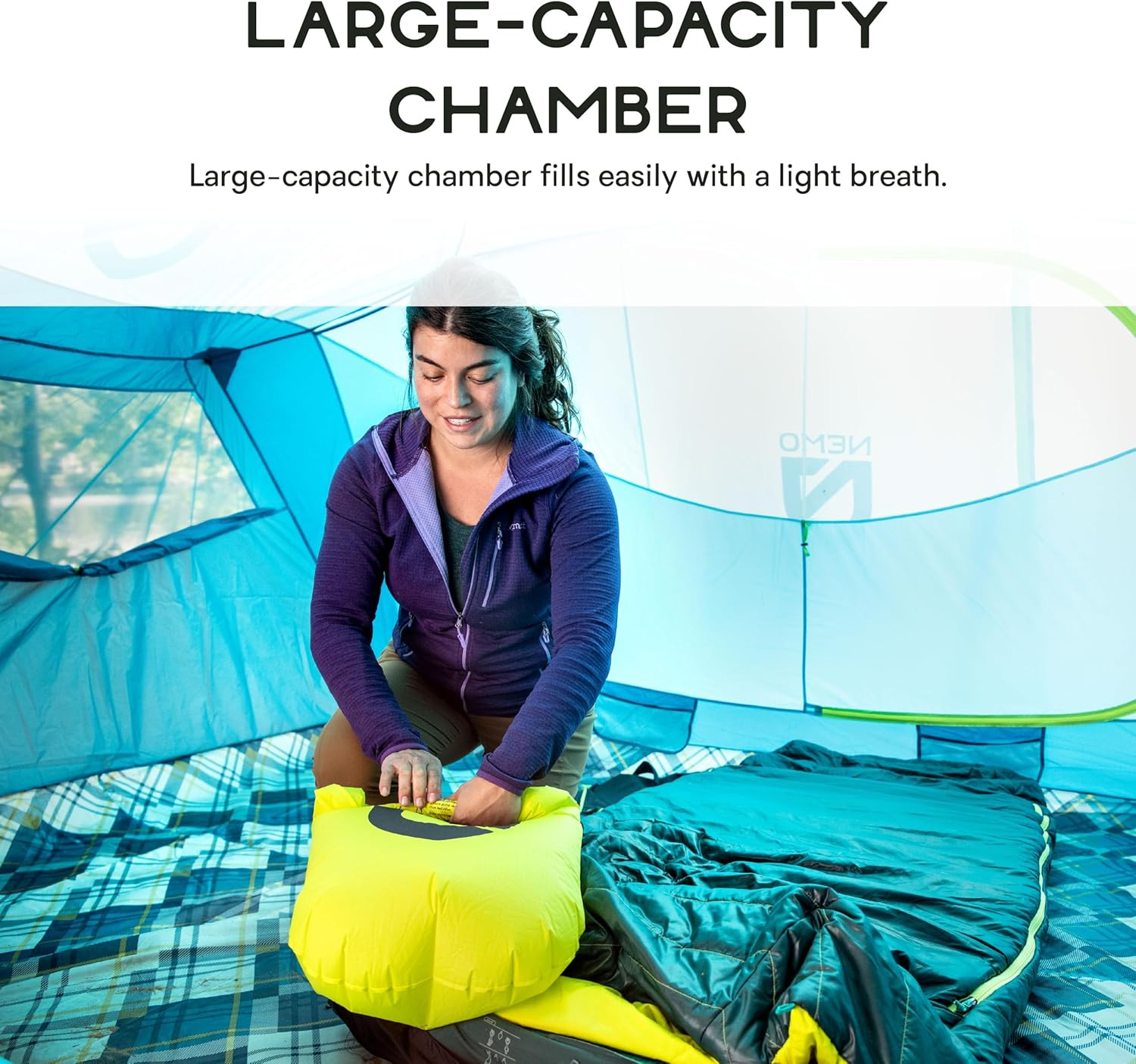 Equipment Vortex Pump Sack Sleeping Pad Pump - One Size - Lumen
