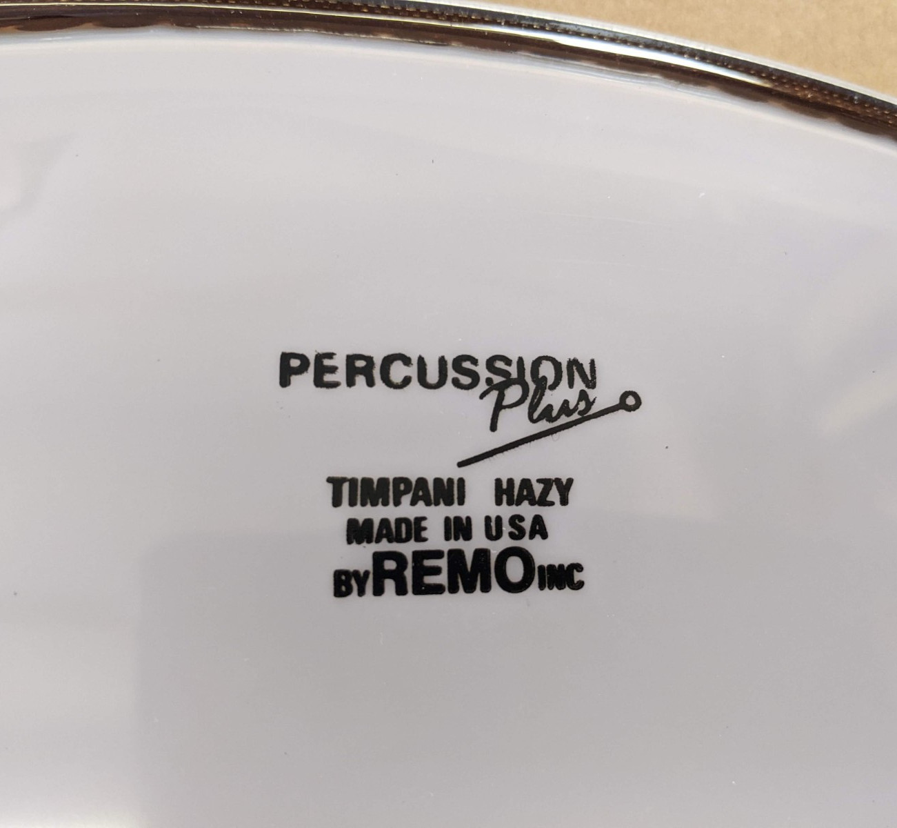Percussion Plus by Remo Timpani Head - 2404 Hazy  (24.25" Flesh Hoop O/D) NOS