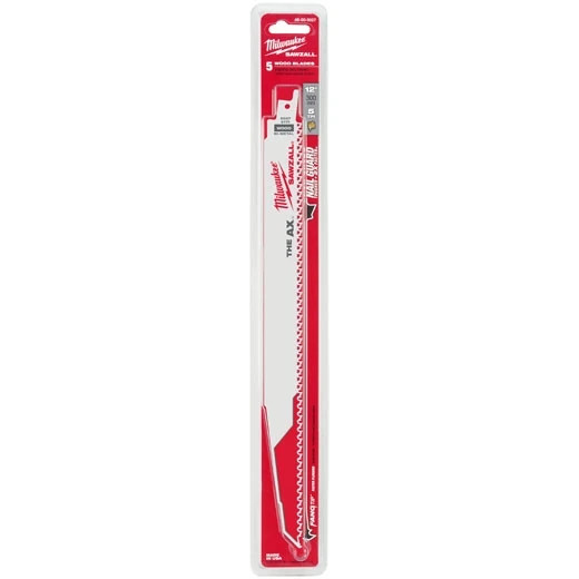Nail Embedded Wood Blades 12" 5TPI (25-Pack)
