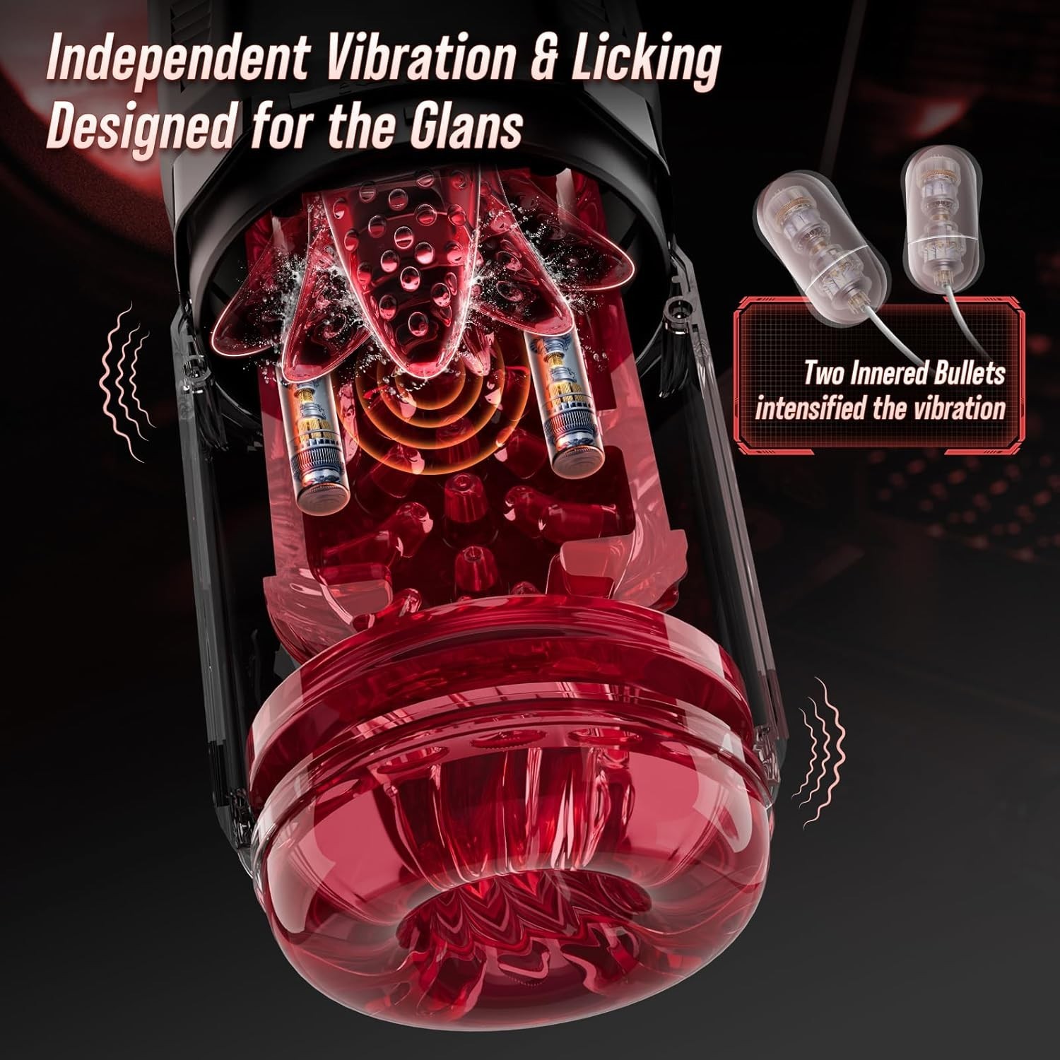 Male Masturbaters Cup Automatic HandsFree Rotating Thrusting Stroker Lubricants