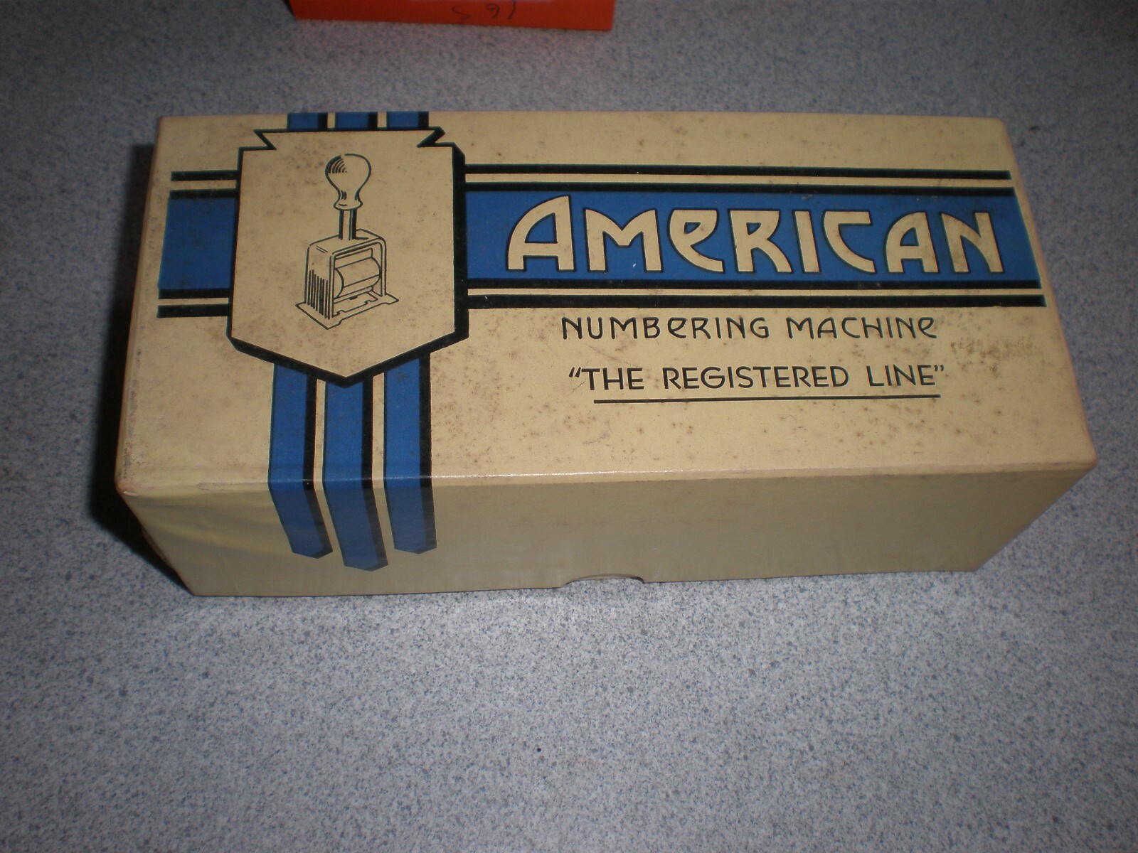 Vintage American Numbering Machine In Original Box Model 111, Fast Shipping, USA