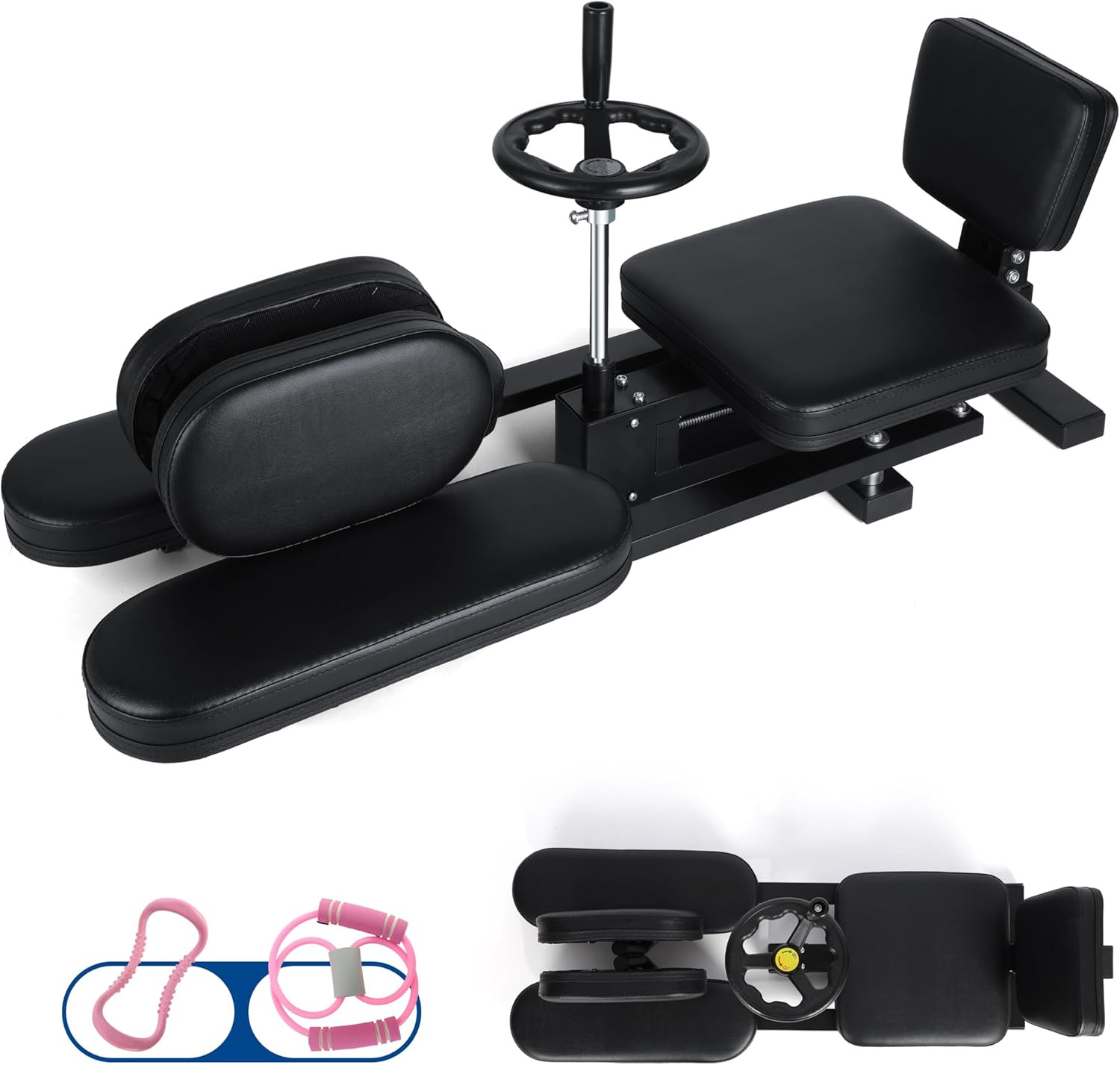 EVERYAMTE Leg Stretcher, Heavy Duty Steel Split Machine for Flexibility Training