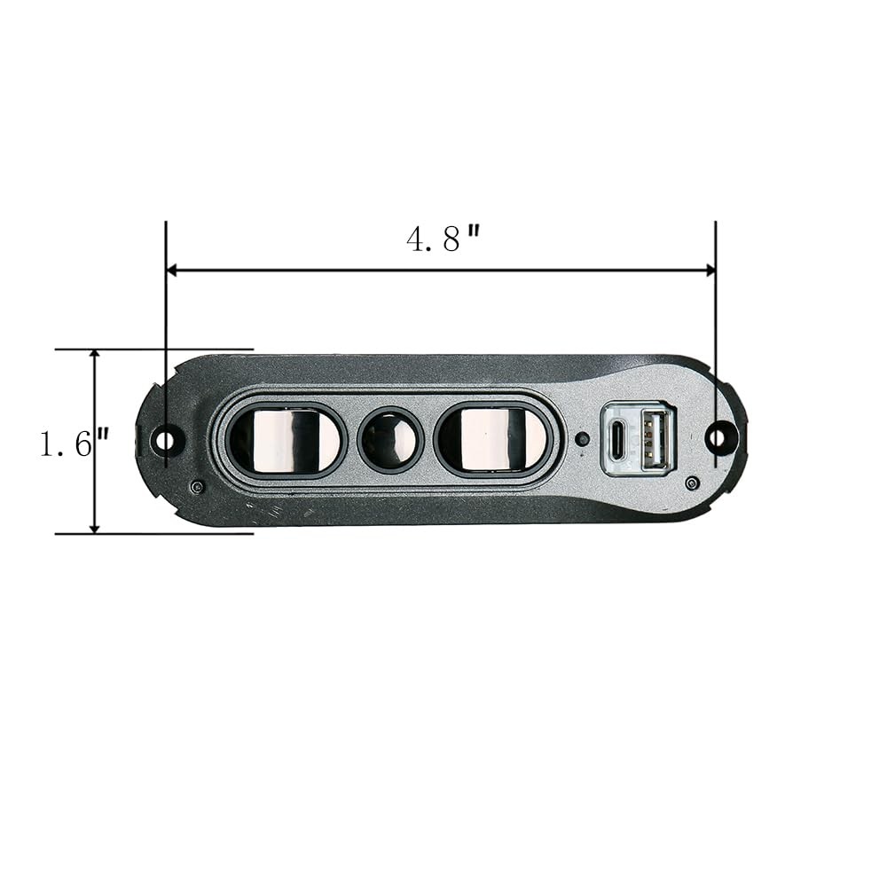 Power Recliner 5 Button 5 Pin Switch Control Model KDH249 Replacement with Dual