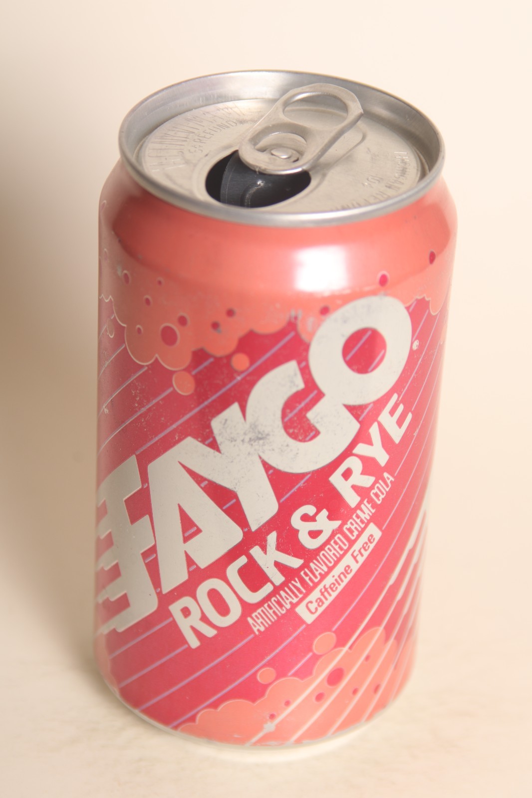 Faygo Rock & Rye soda can - 12oz