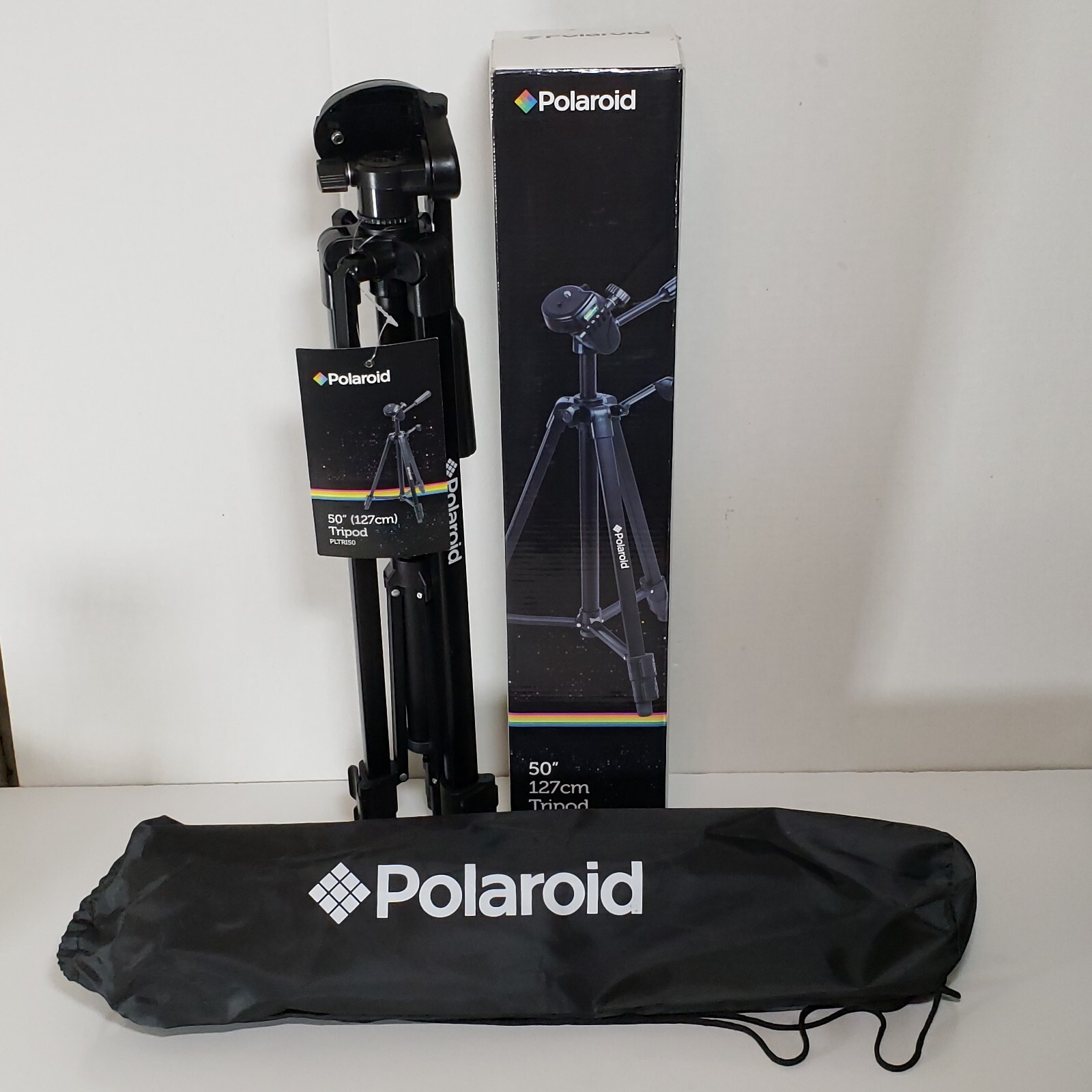 Polaroid Aluminum Tripod 50” w/Carry Storage Bag Model PLTRI50 Brand New in Box
