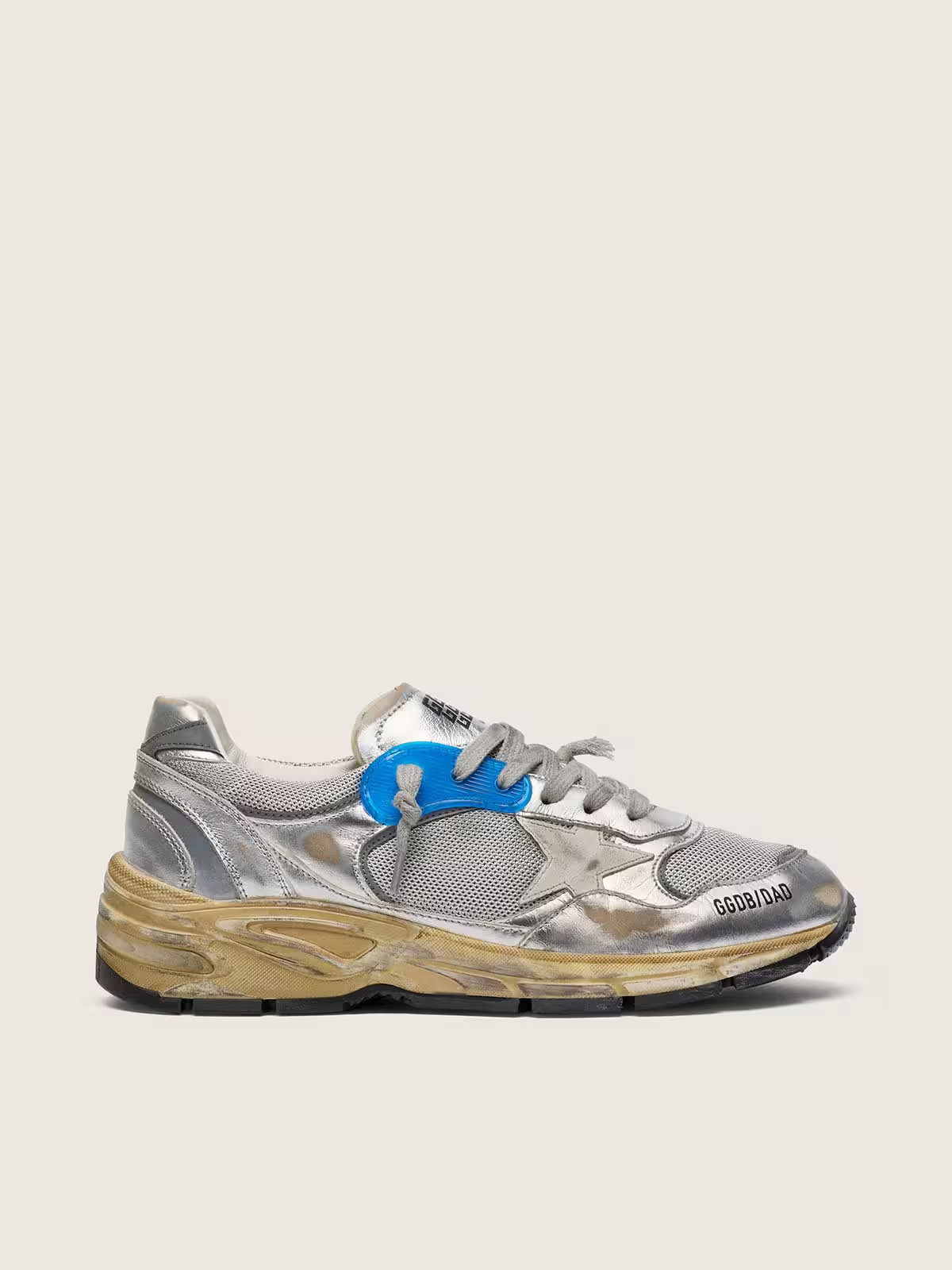 Golden Goose Deluxe Brand Dad-Star Blue/Silver - Men's Sneakers - BRAND NEW 100%