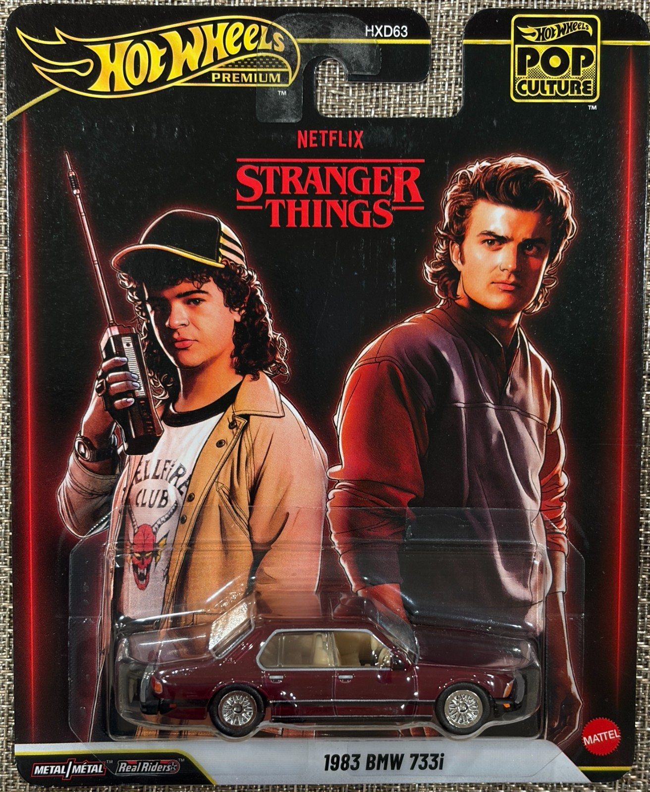 2025 Hot Wheels Pop Culture Stranger Things 1983 BMW 733i , Free Shipping !
