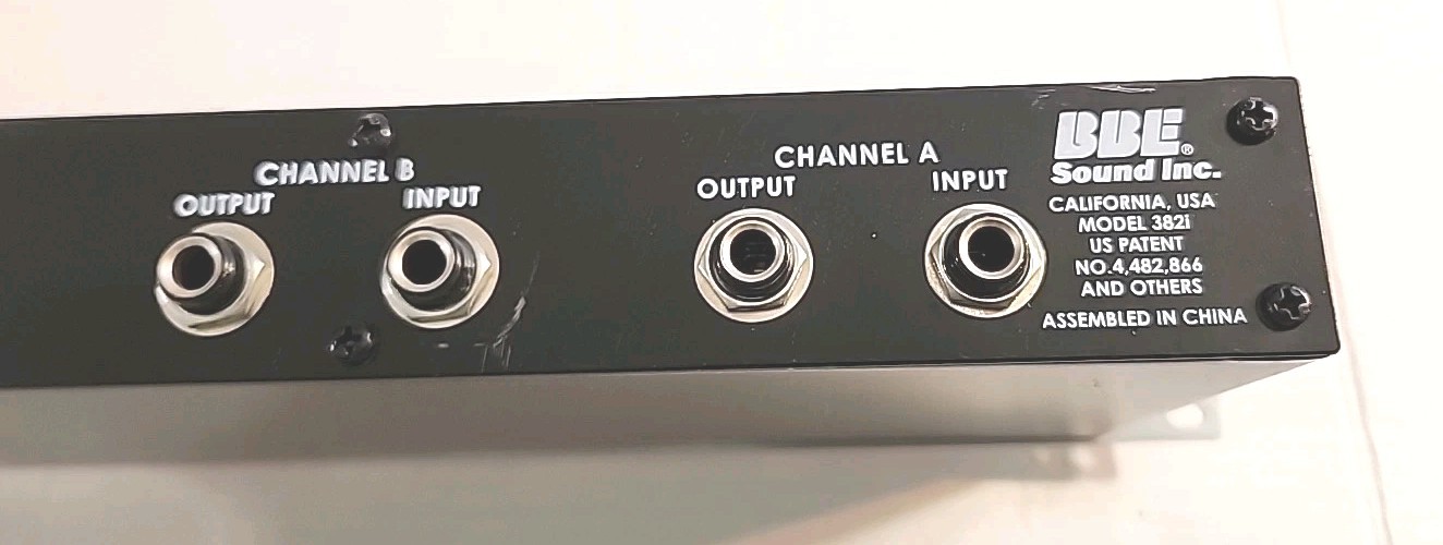 BBE Sonic Maximizer 382i with Power Cord