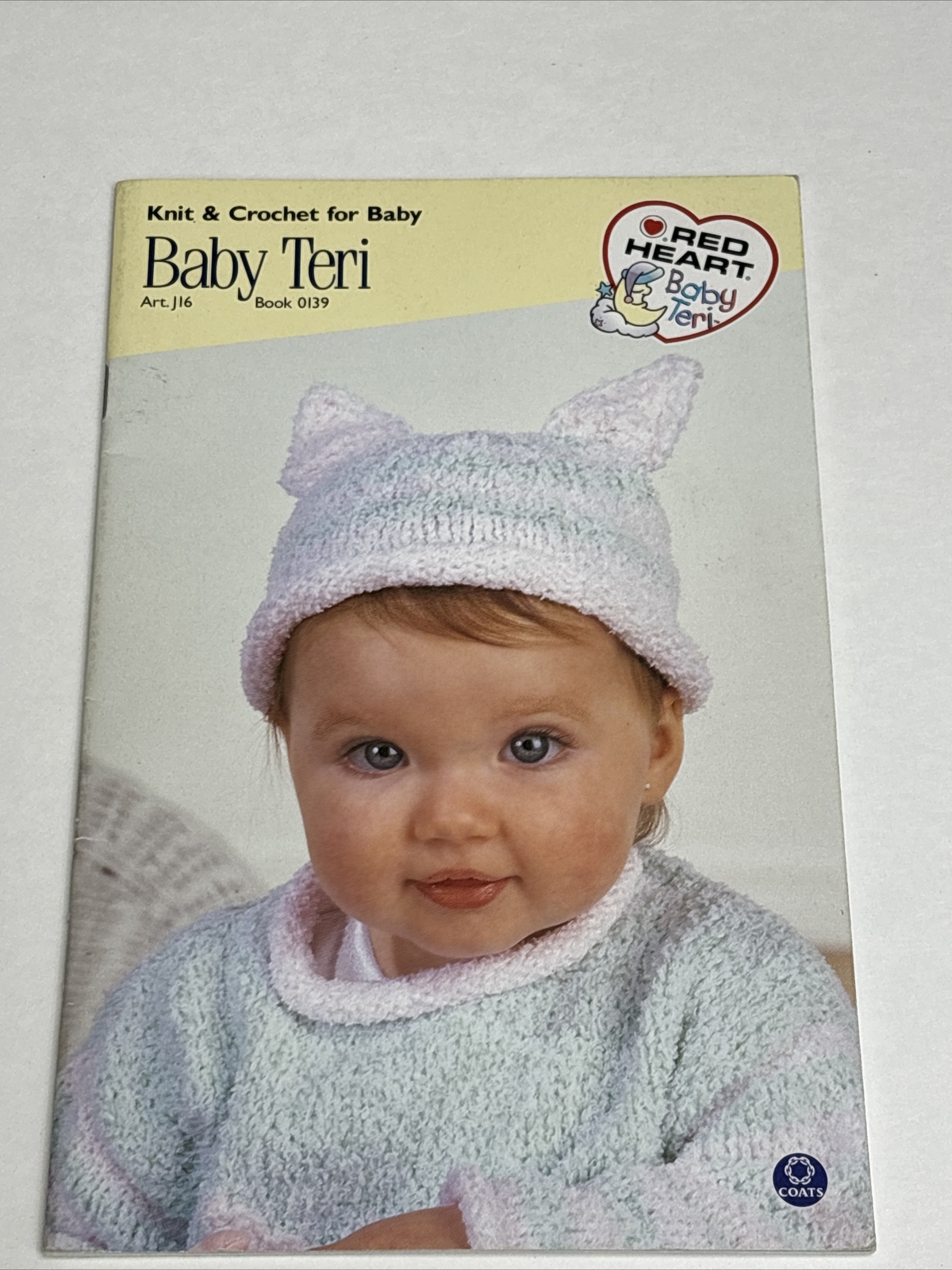 Coats & Clark Knit & Crochet for Baby Teri Book 139 Knit & Crochet Patterns