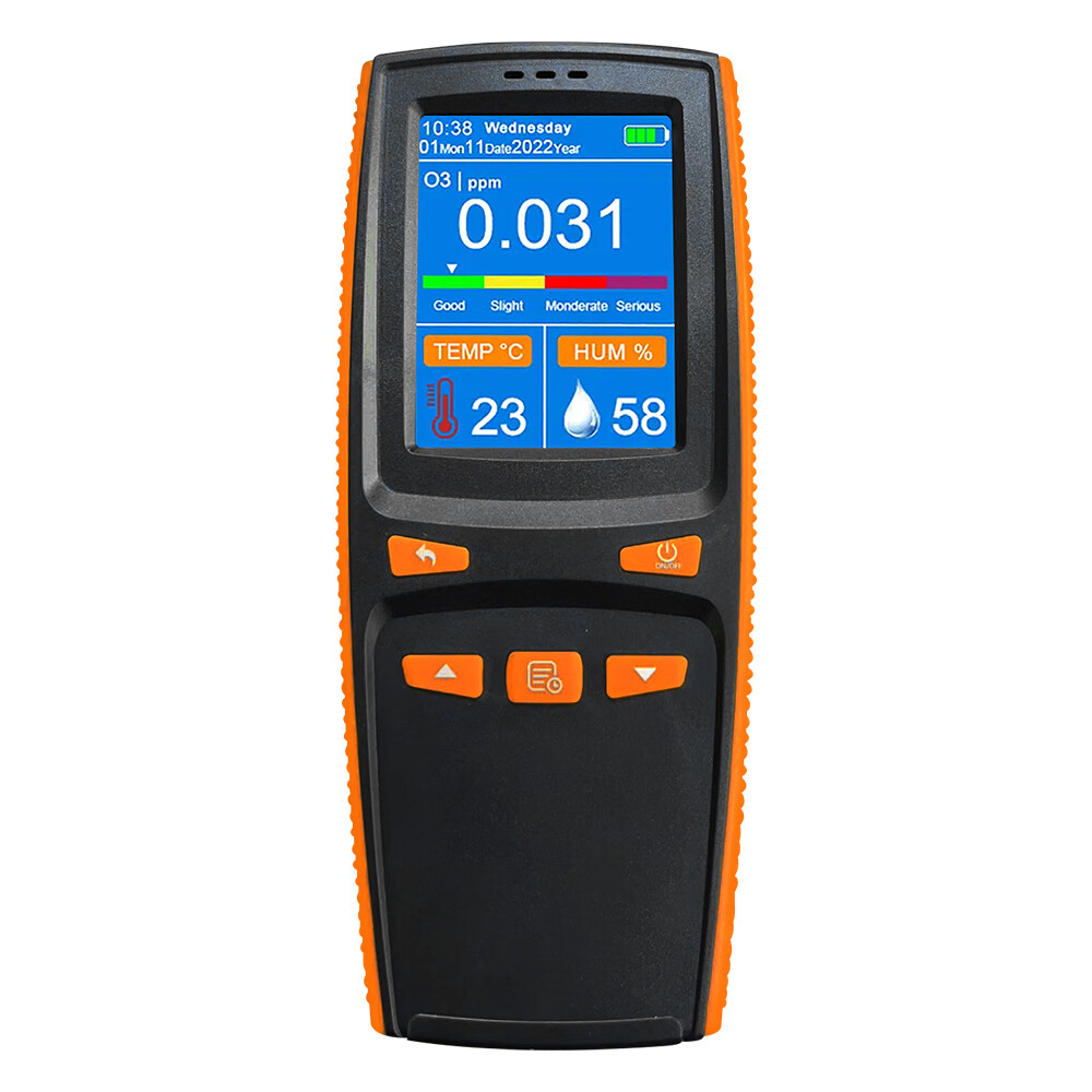 Portable LCD Ozone Analyzer O3 Ozone Detector Smart Sensor Ozone Meter A0T6