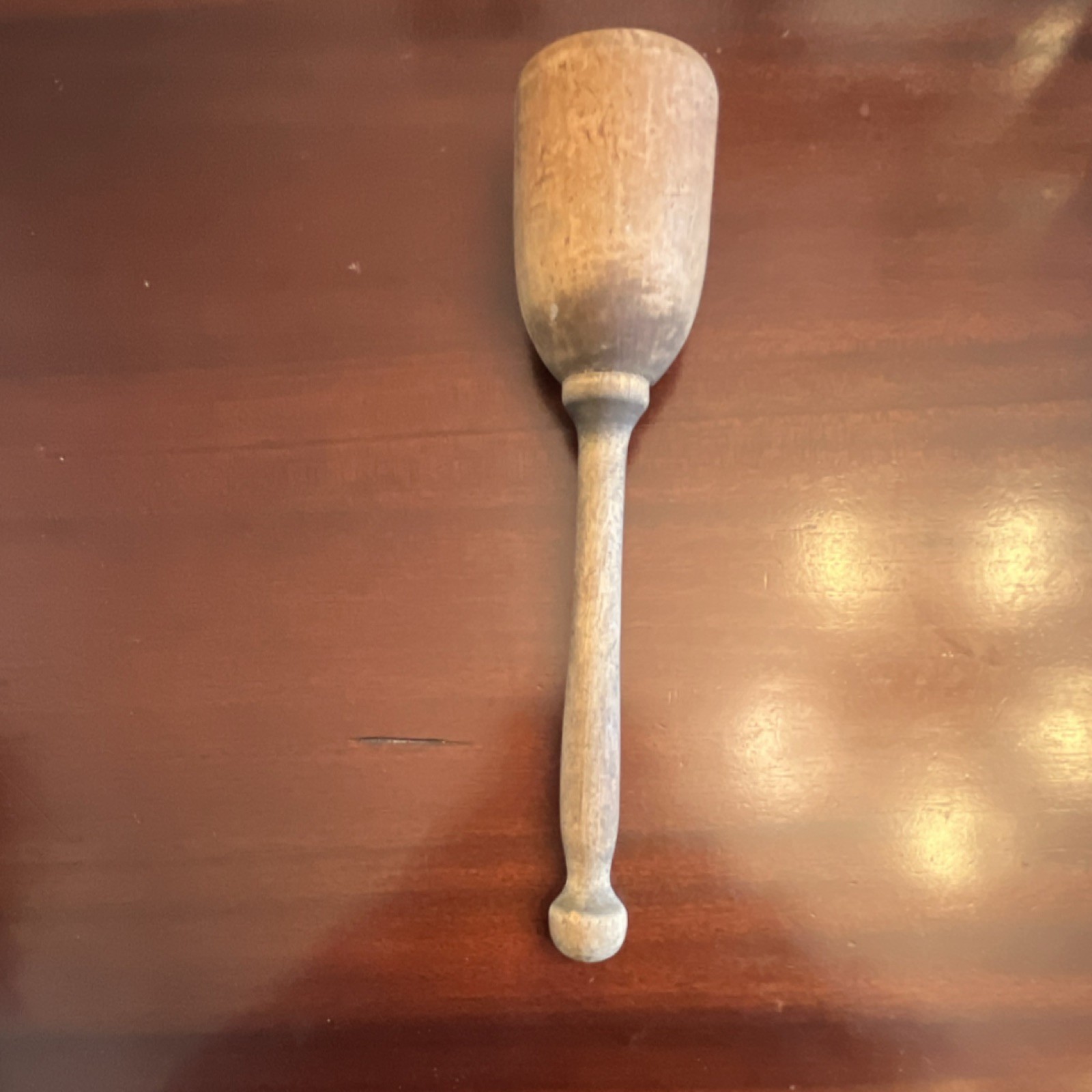Vintage Wooden Mallet Masher