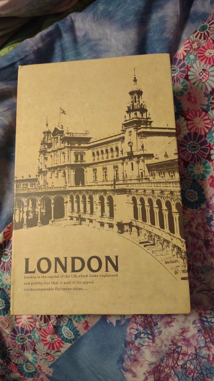 London  Book Lock Box with Keys